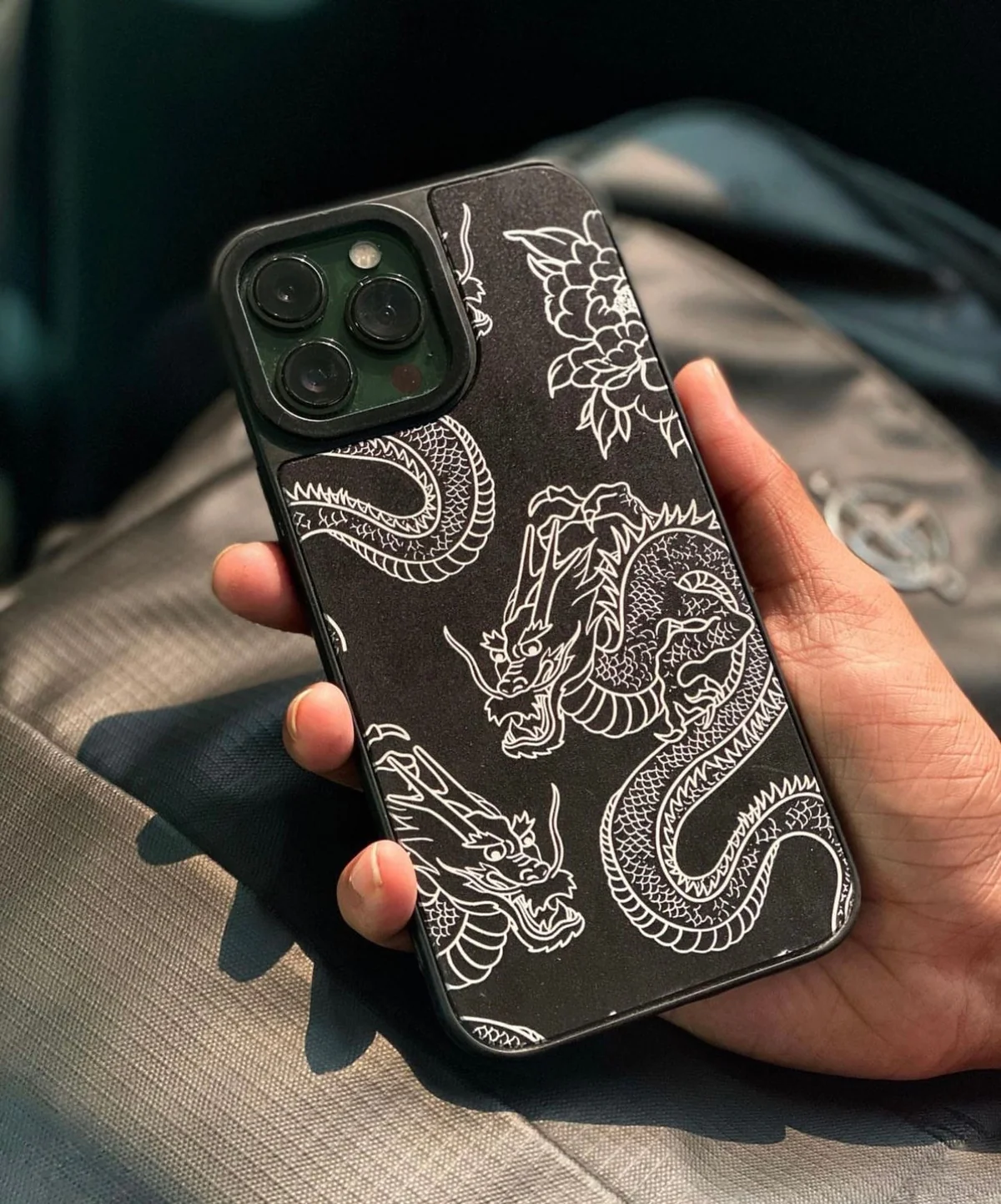 Dragon Print Phone Case