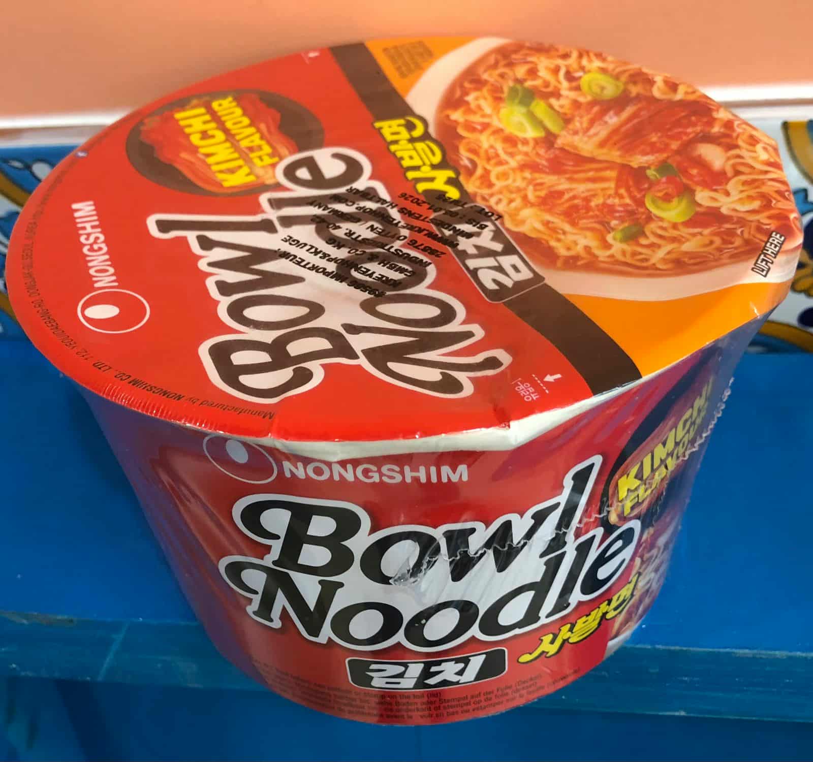 Nouilles en bol Kimchi Nongshim