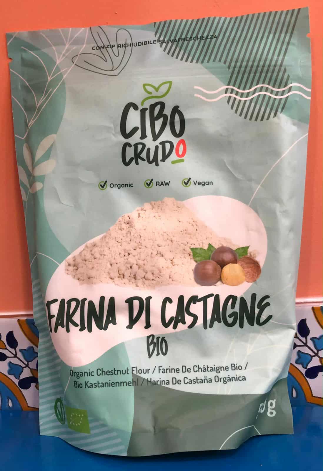 Farine de châtaigne biologique