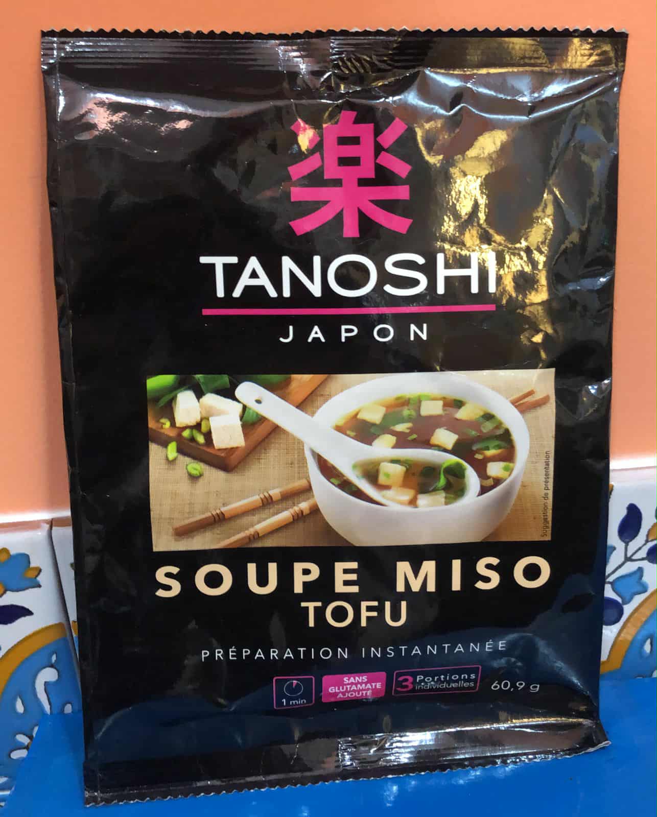 Soupe Miso Tofu Tanoshi