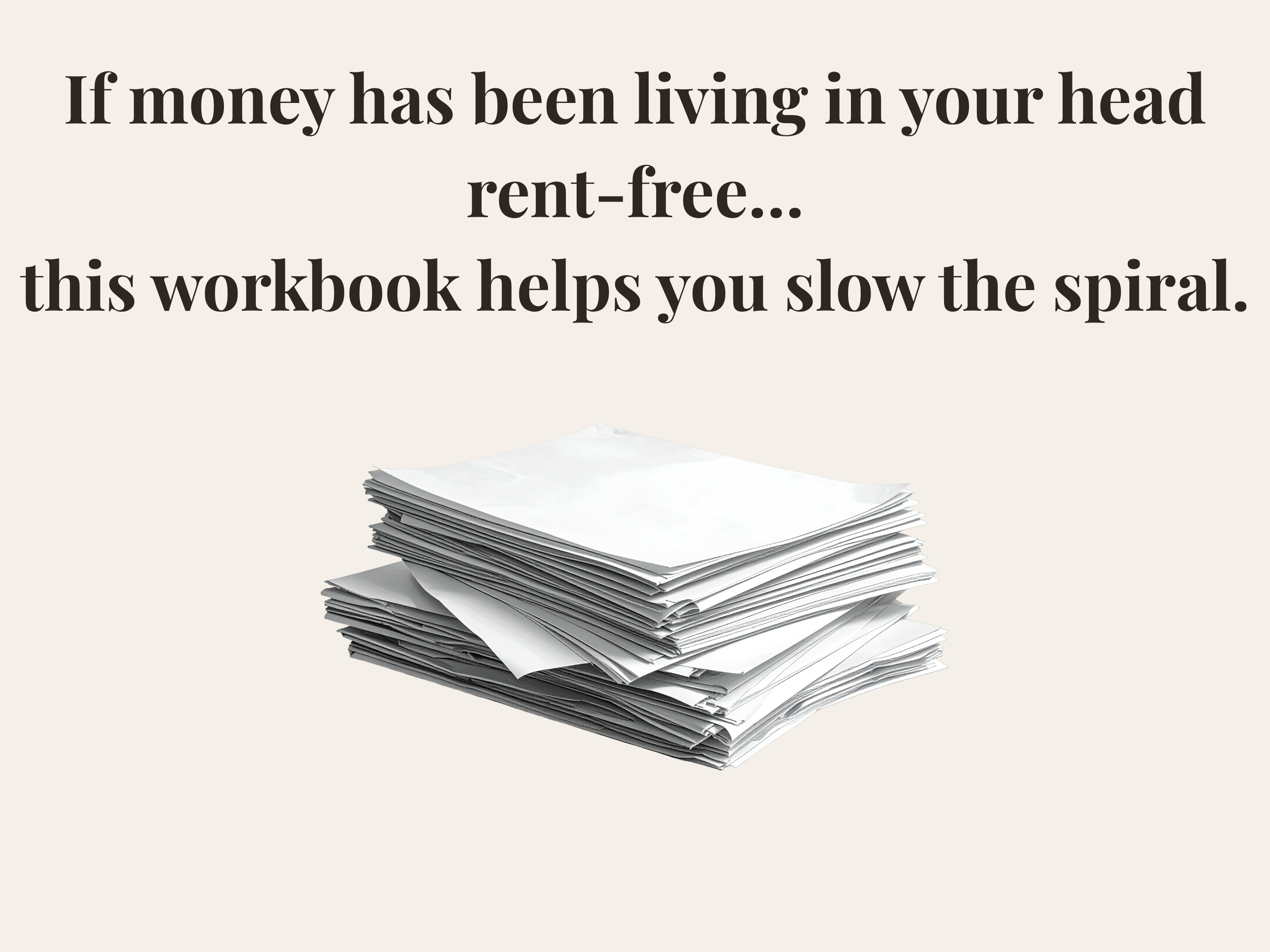 Financial Anxiety Workbook (Deluxe Edition)
