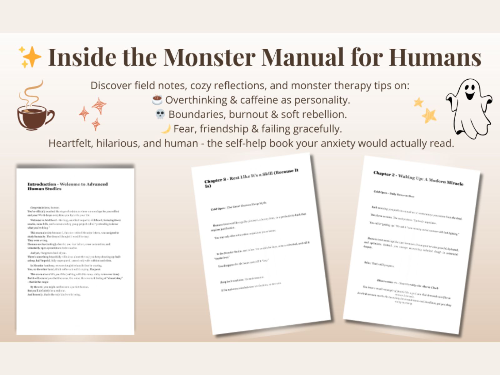 How (Not) to Be a Human