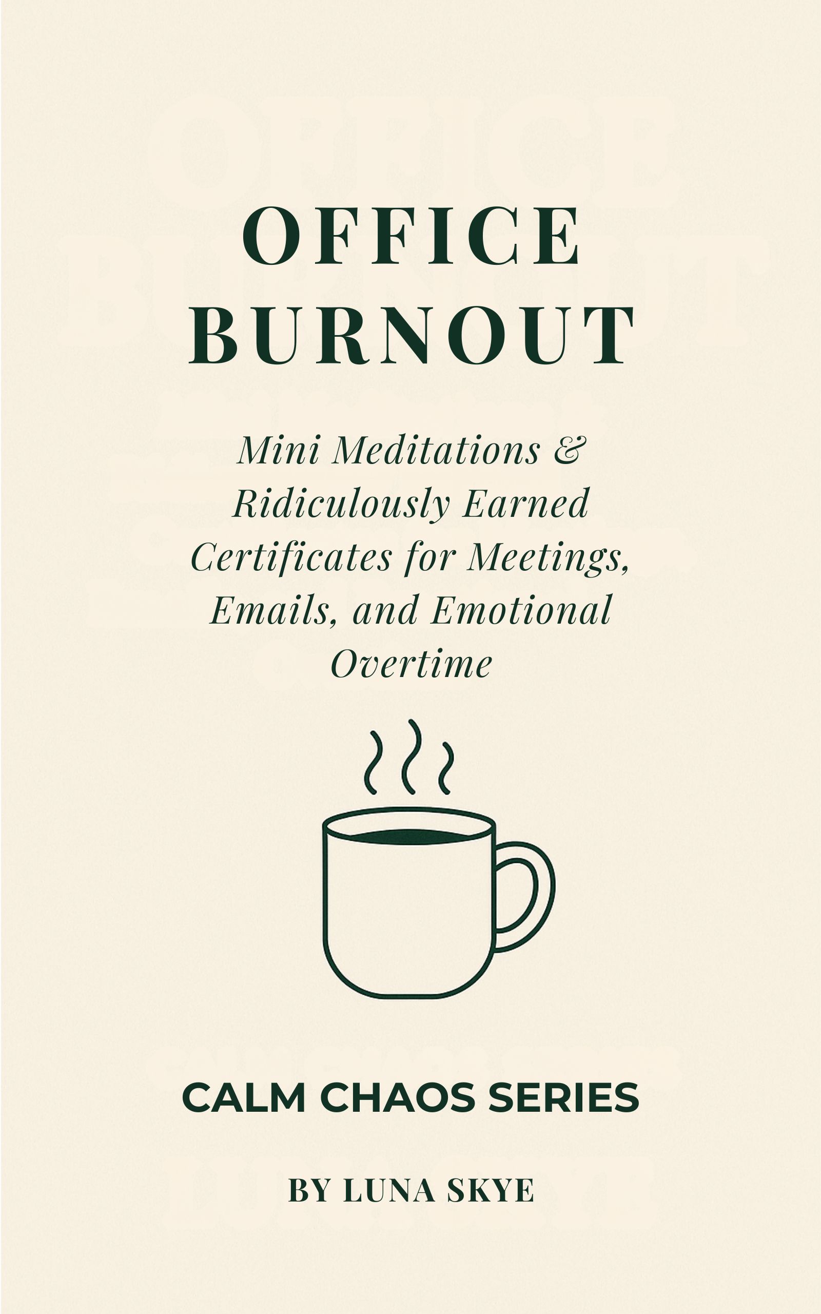 Office Burnout – A Calm Chaos Mini Book for Meetings, Emails & Emotional Overtime