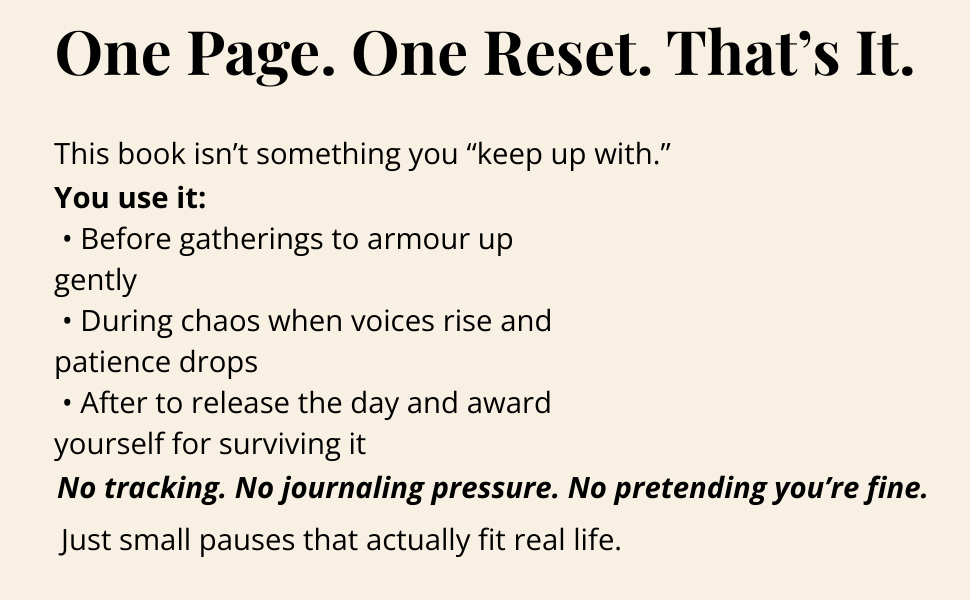 Holiday Survival Edition – A Calm Chaos Mini Book for Festive Overwhelm