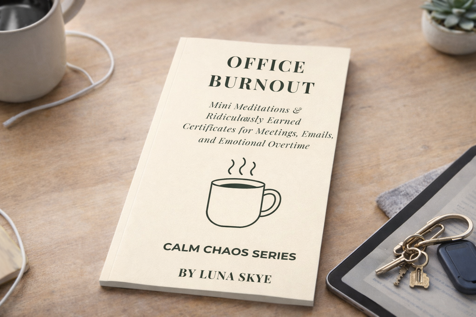 Office Burnout – A Calm Chaos Mini Book for Meetings, Emails & Emotional Overtime