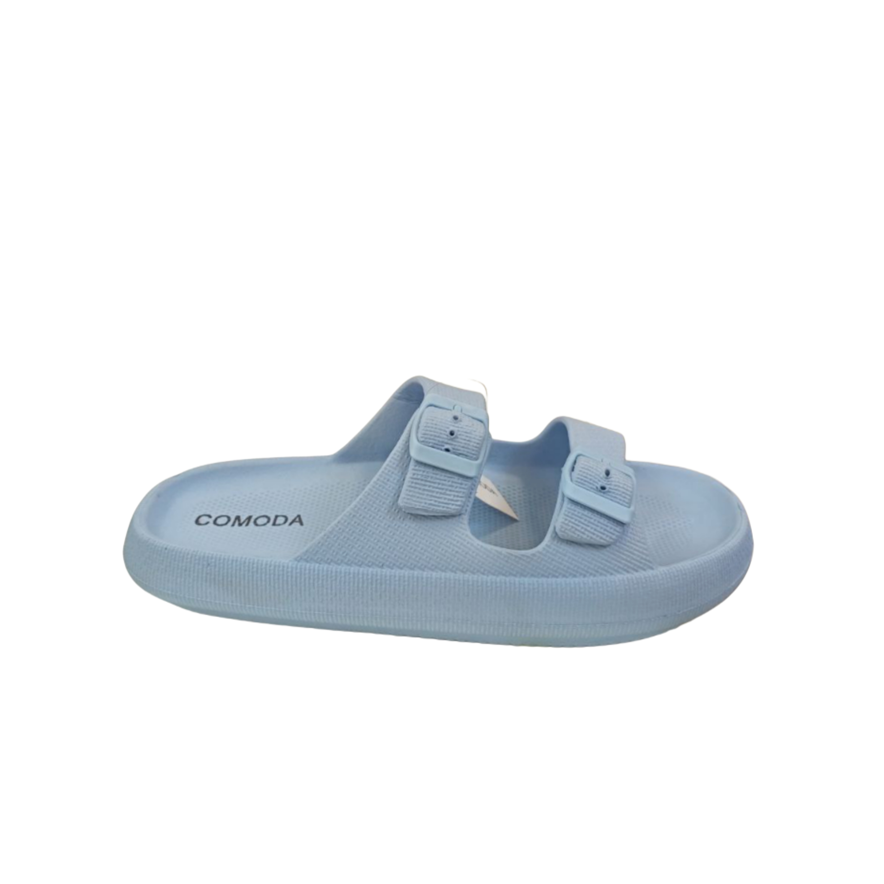 Light Blue Slide Sandal