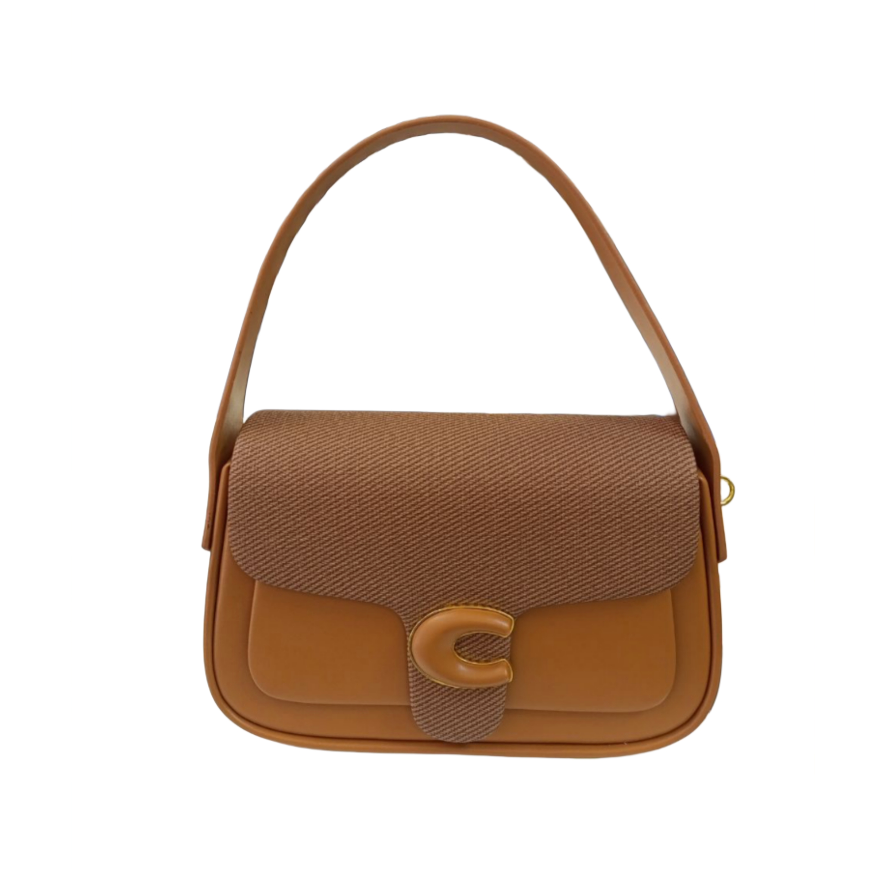 Brown Leather Shoulder Bag