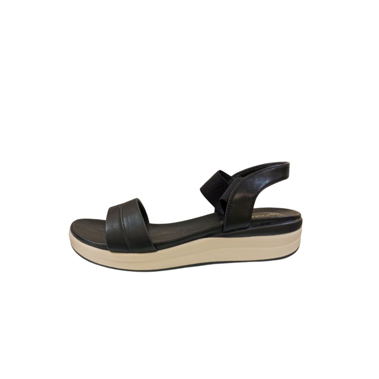 Women's Black Platform Sandal