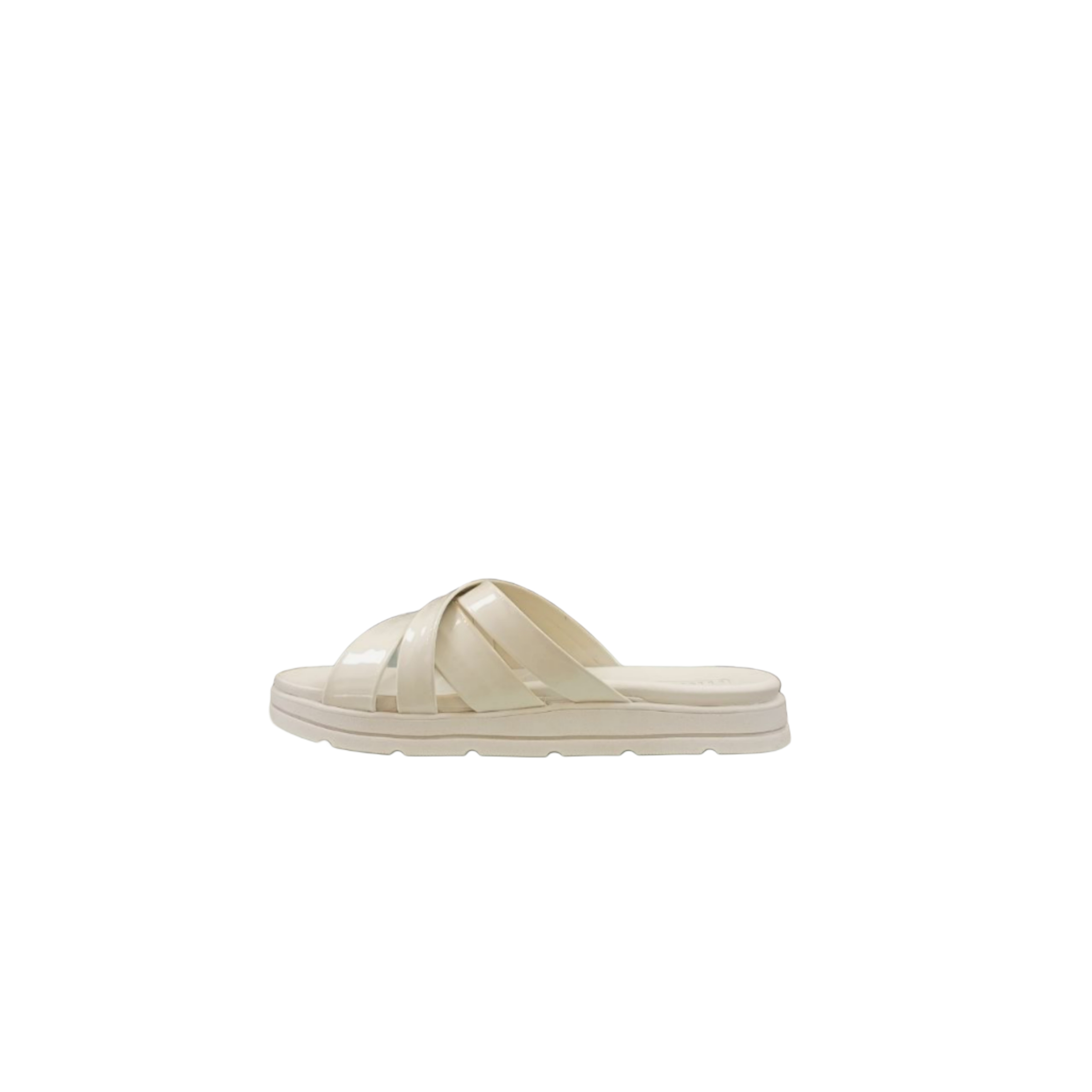 Beige Slip-On Sandal