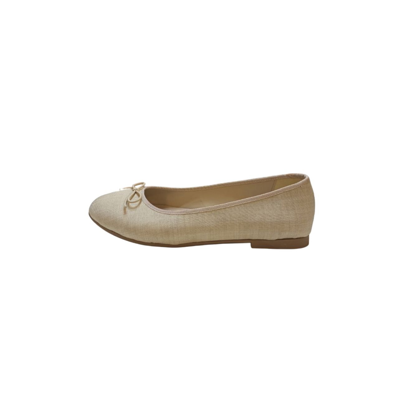 Beige Ballet Flat