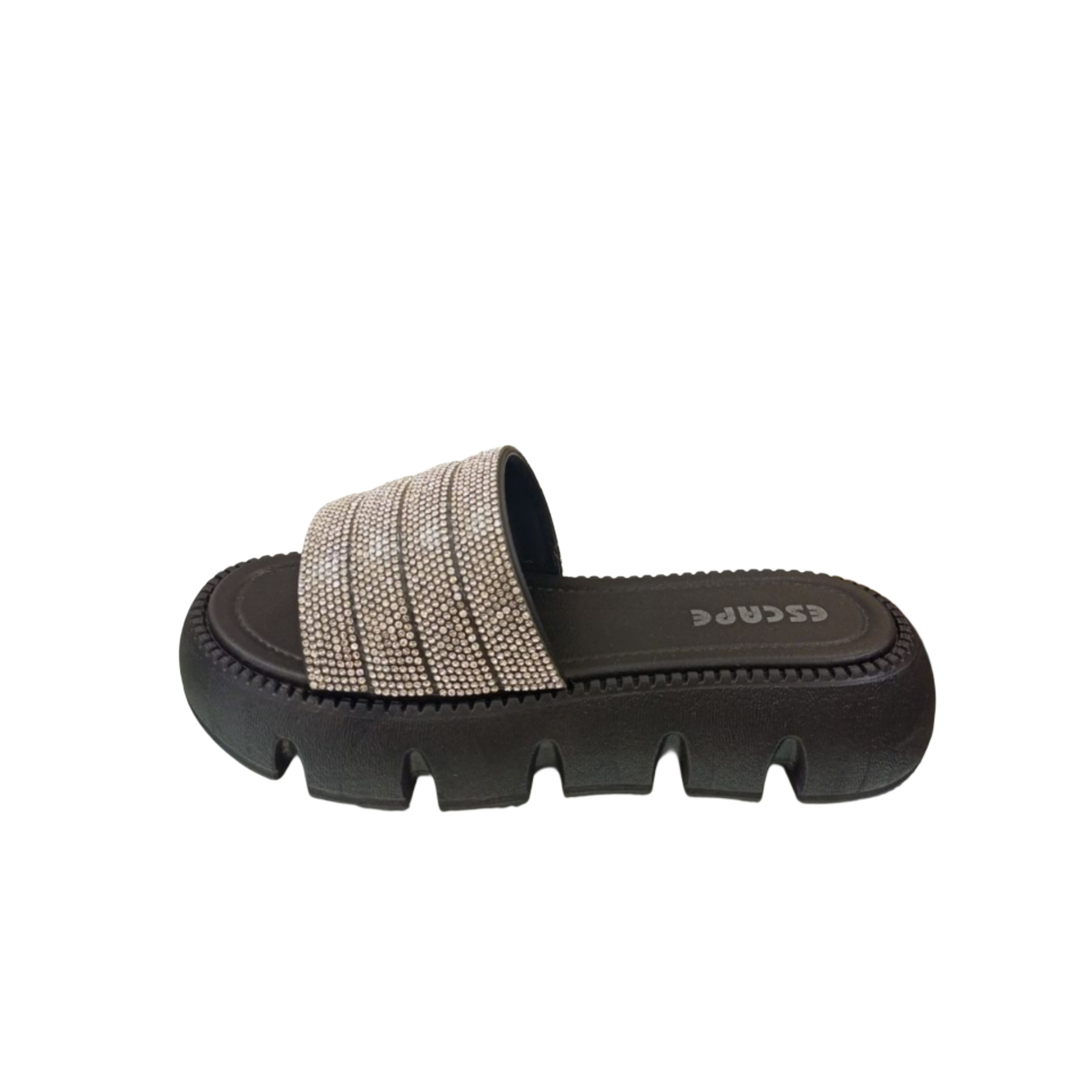 Women's Rhinestone Slide Sandal