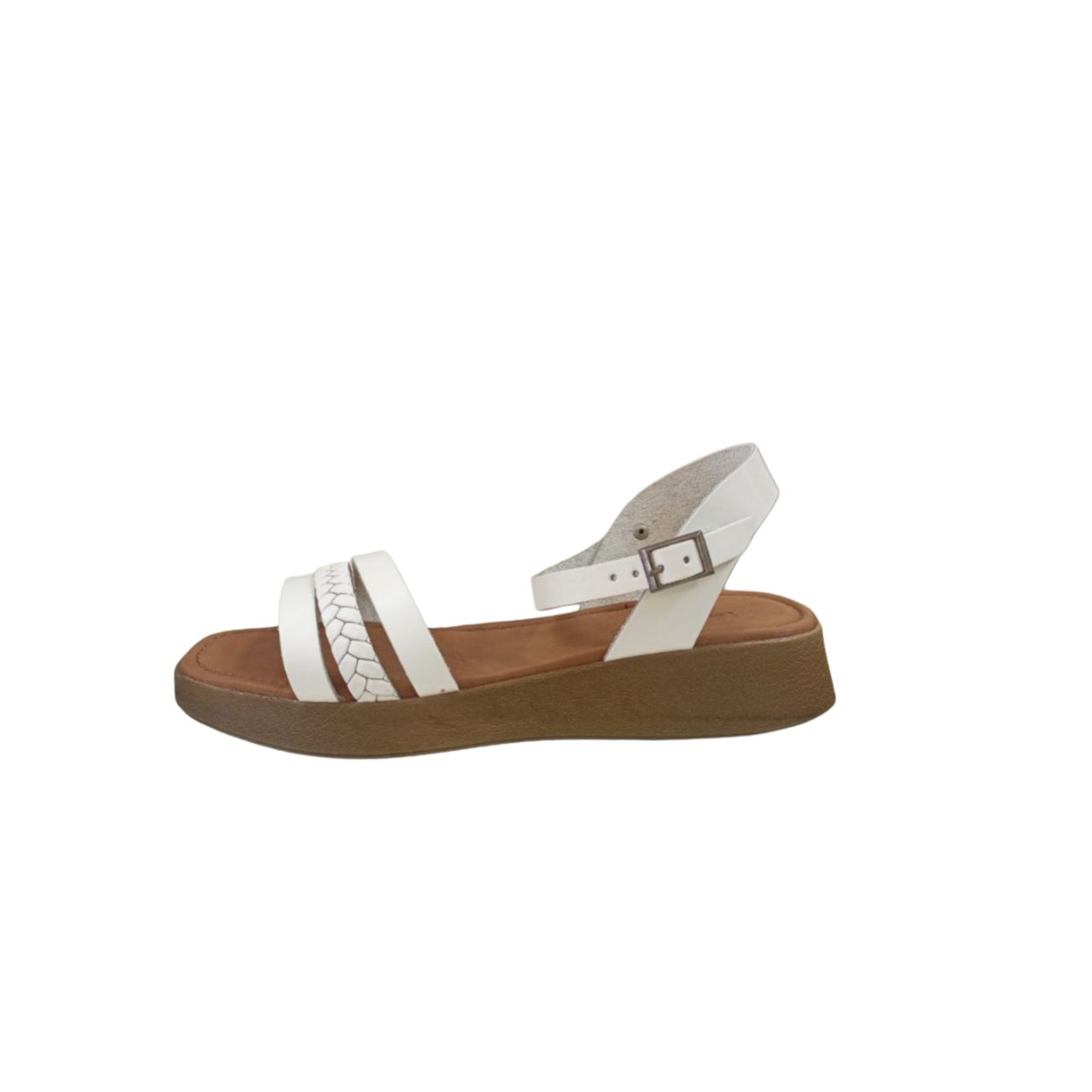 Women's White Casual Sandal
