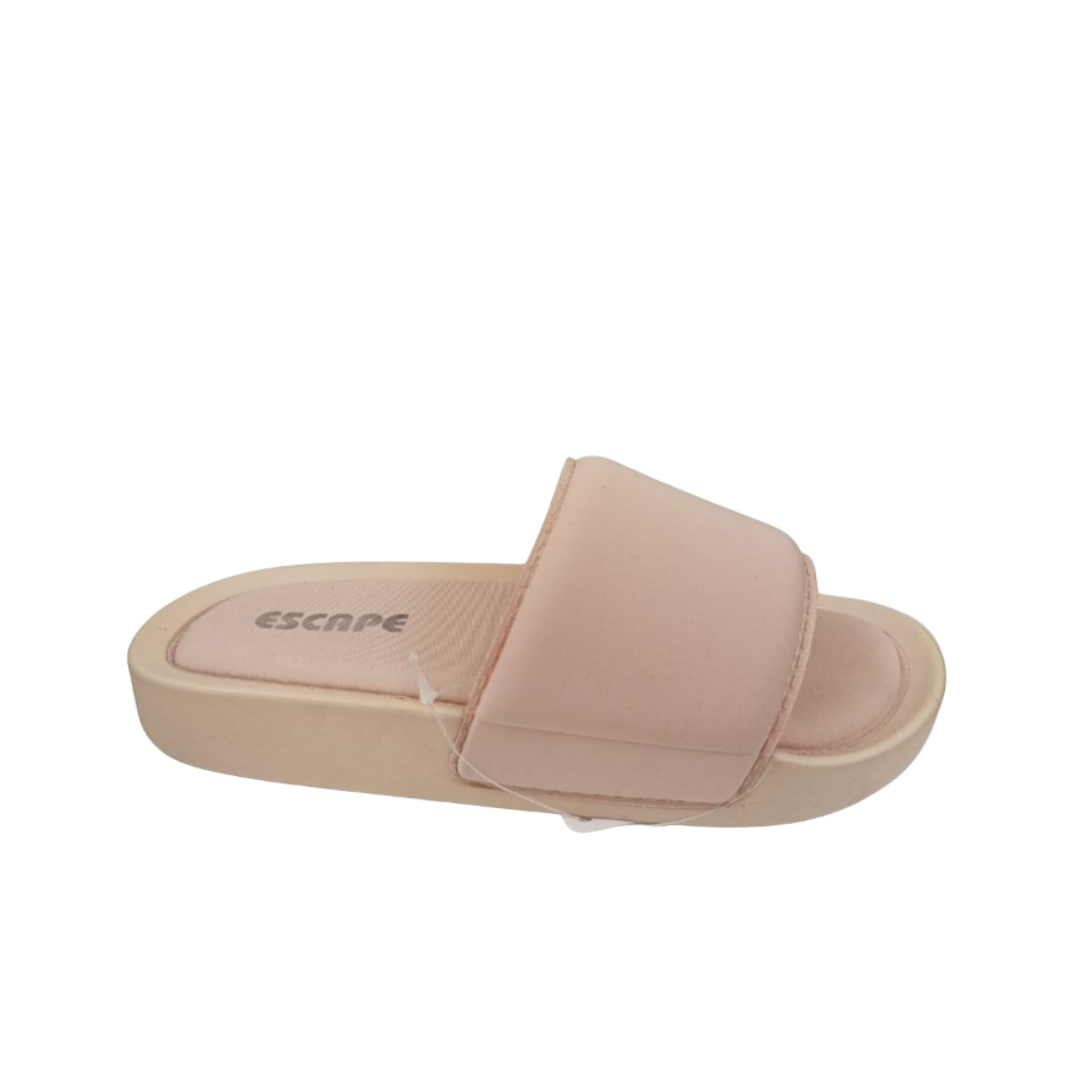 Beige Slide Sandal