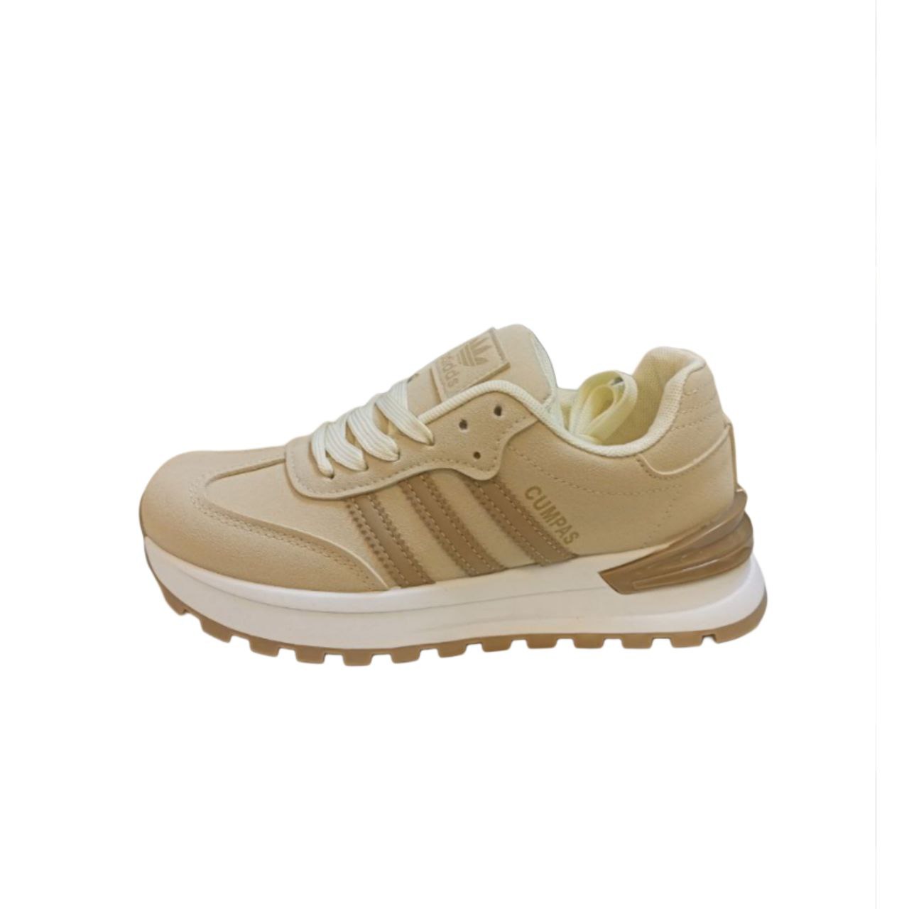 Beige Casual Sneakers