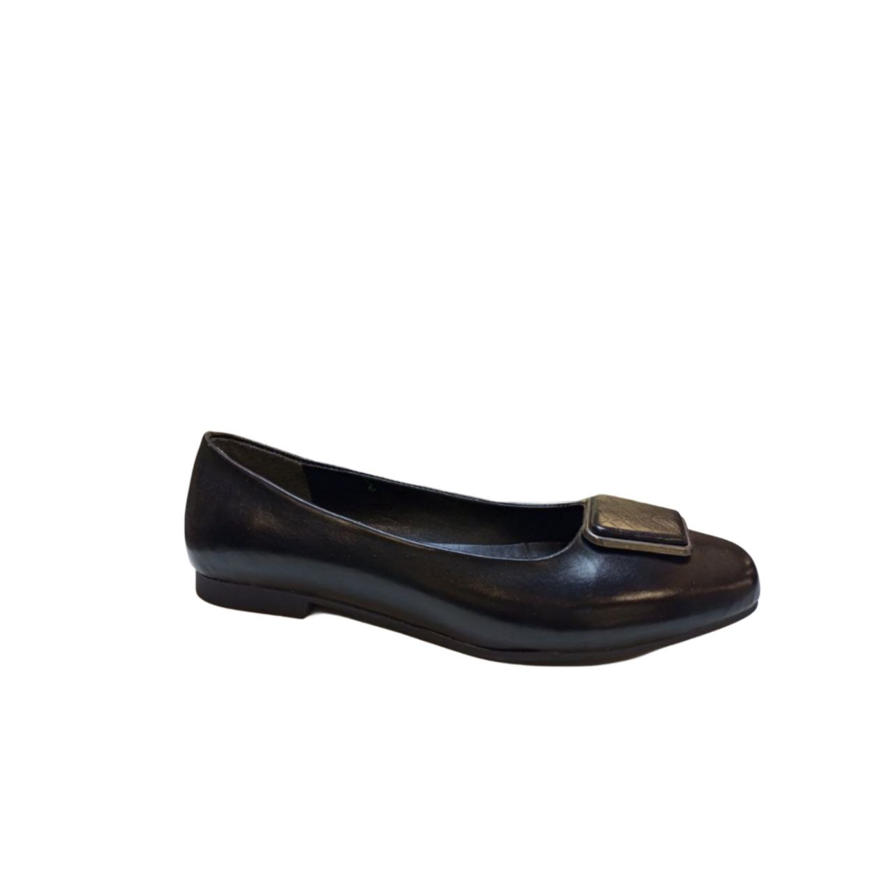 Black Ballet Flat Shoe