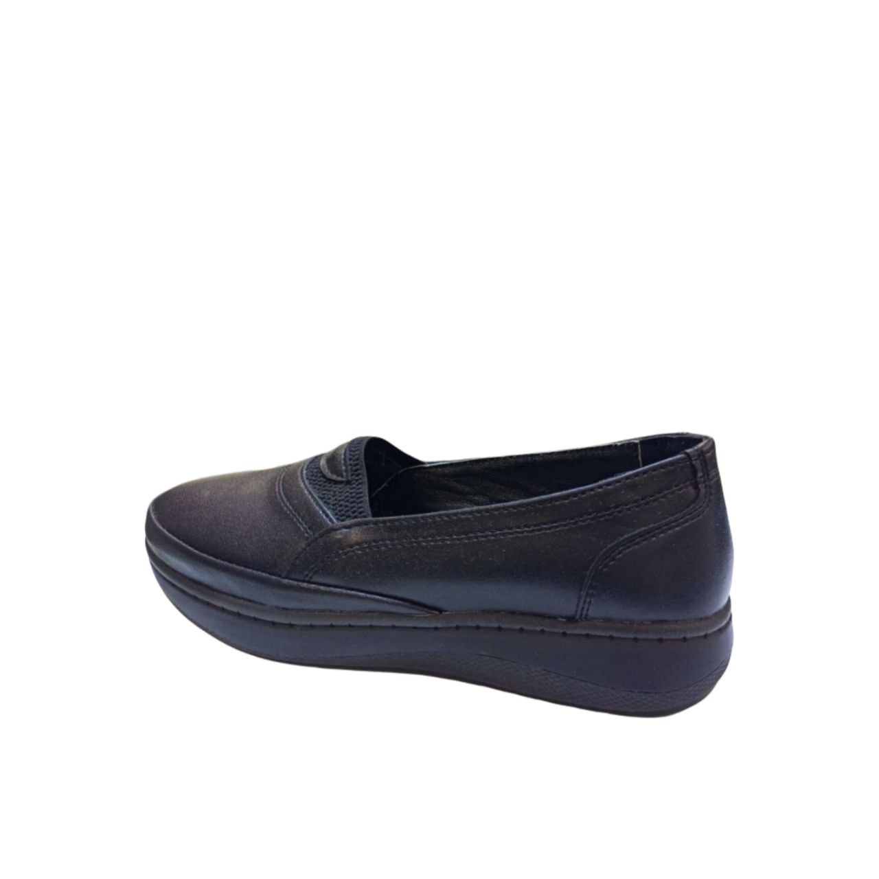 Black Slip-On Shoe