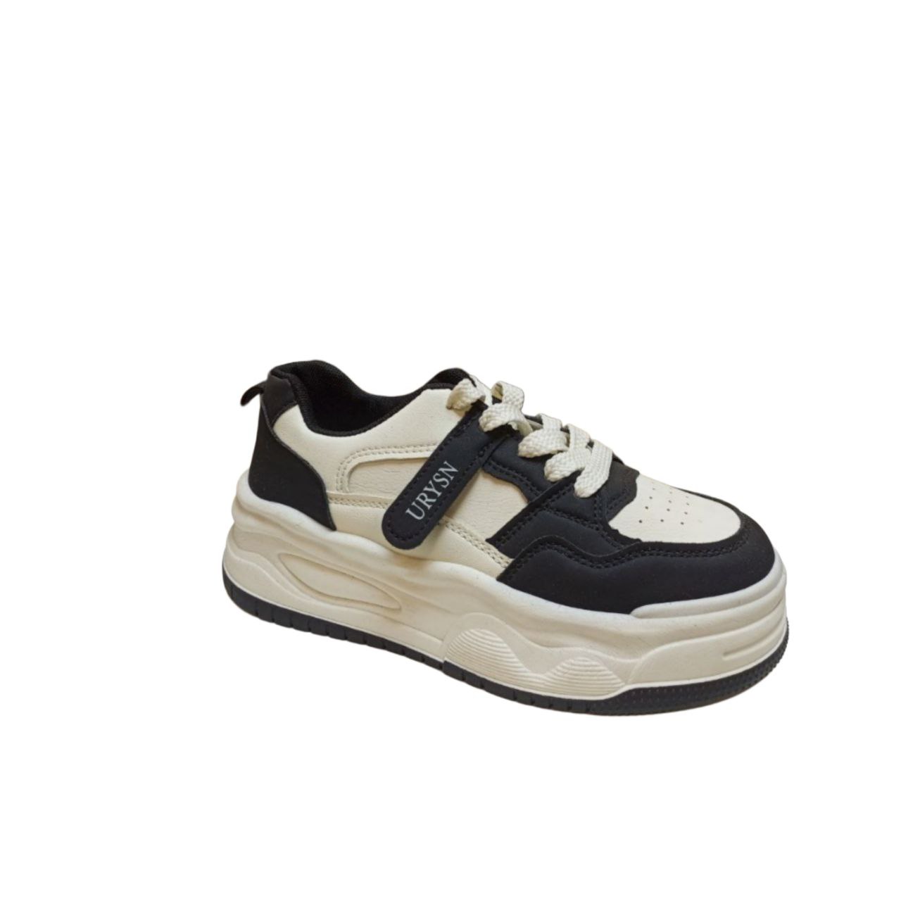 URSNK Black and White Sneakers