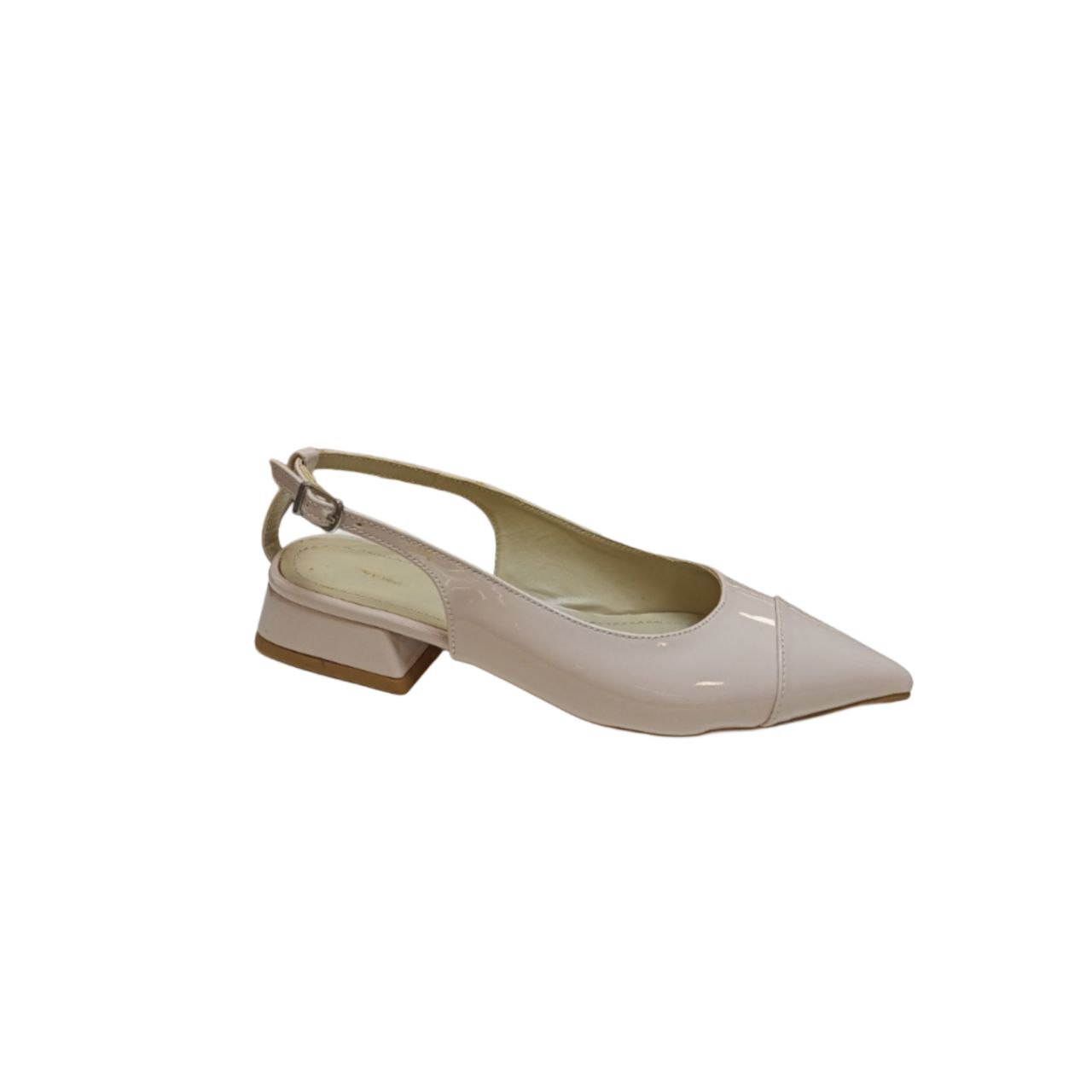 Women's Beige Slingback Pump