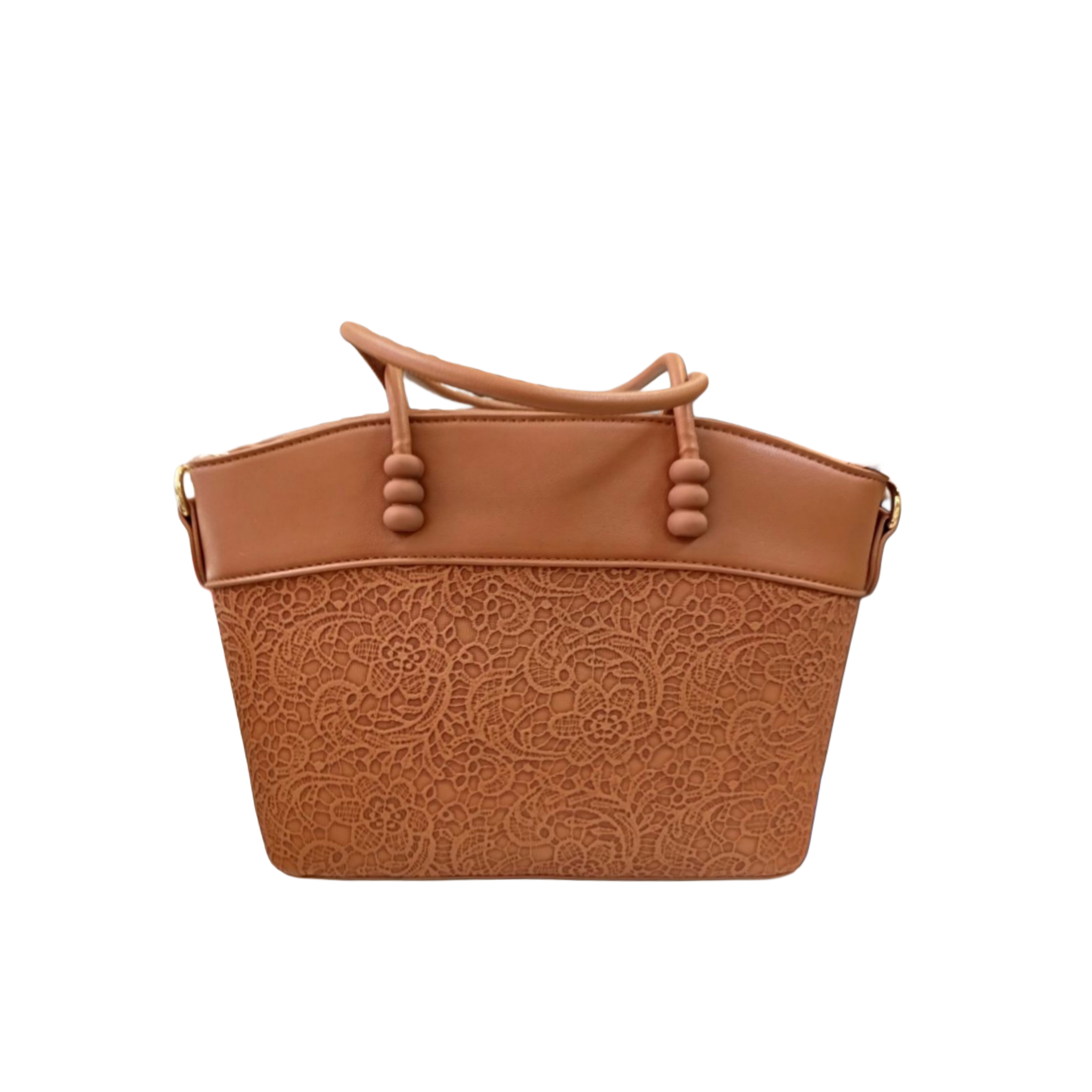 Elegant brown handbag