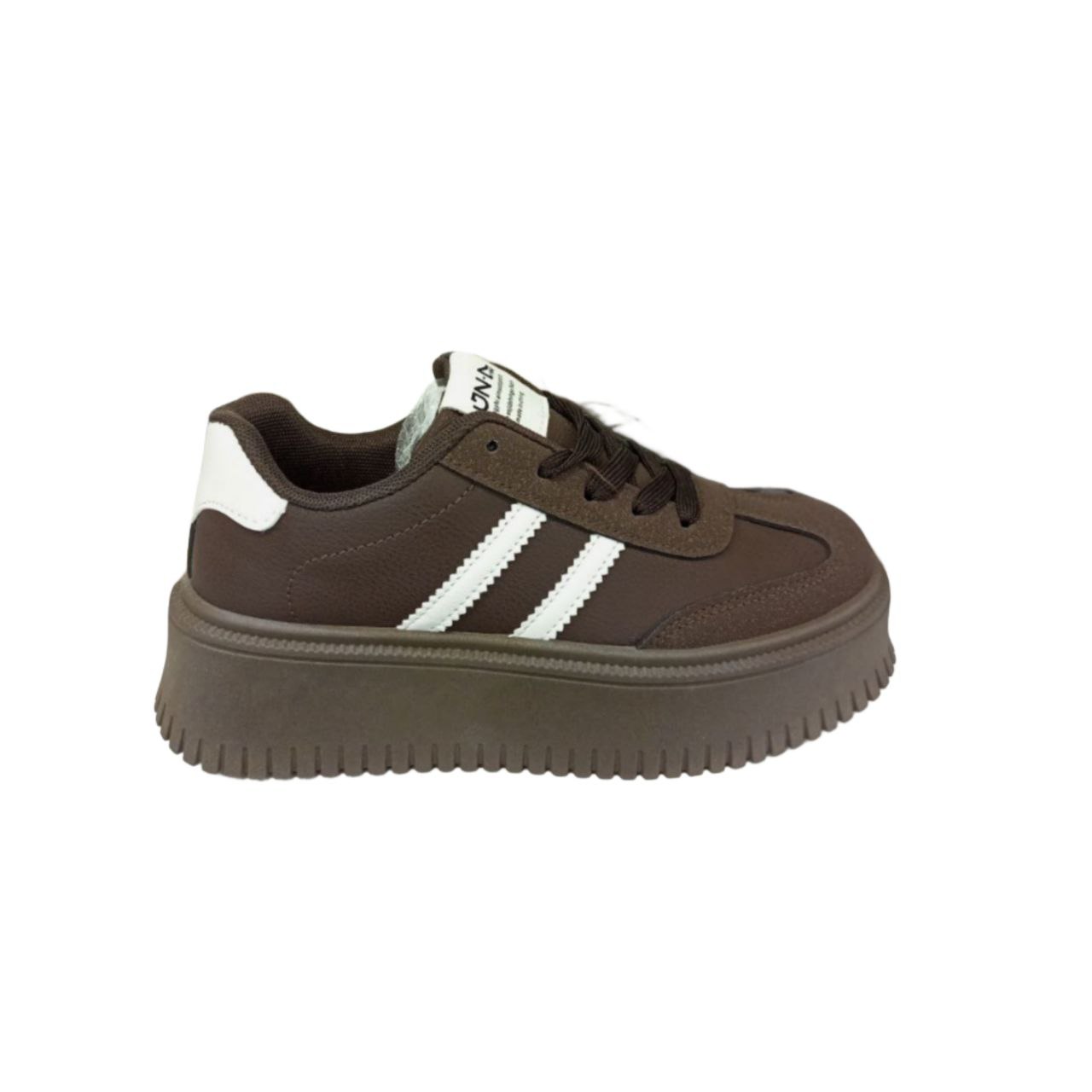 Brown Platform Sneaker