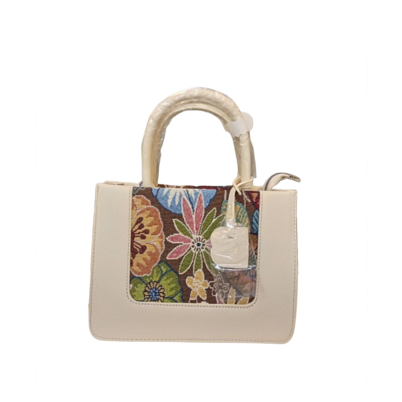 Floral Embroidered Handbag