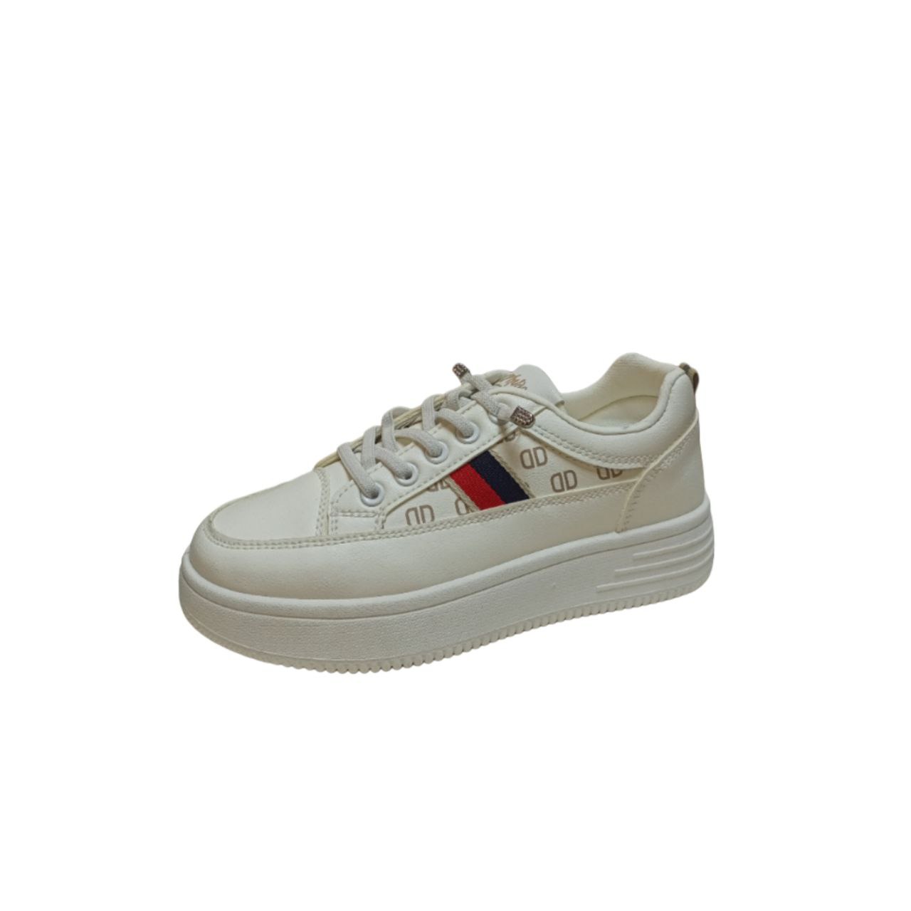 White Platform Sneaker