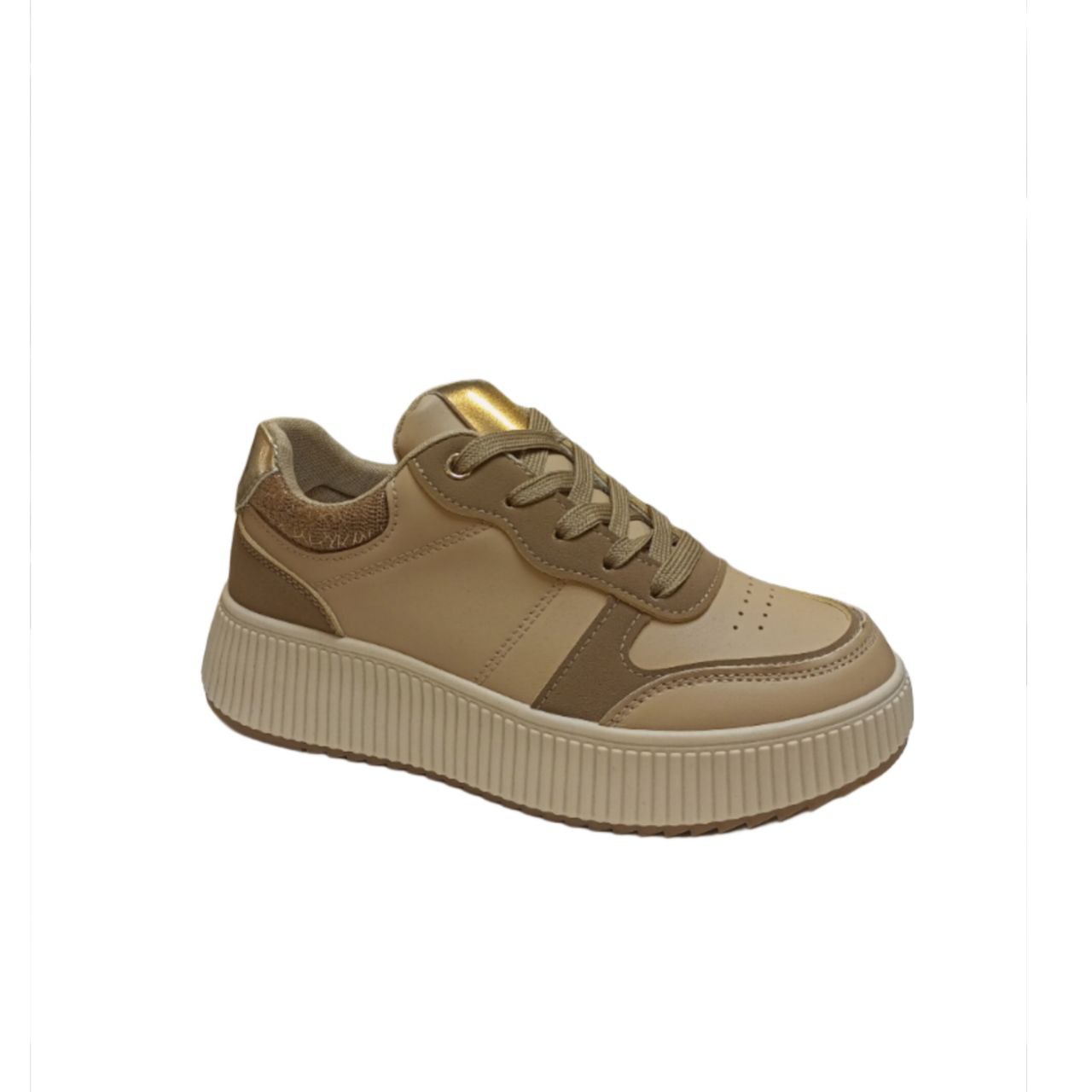 Beige Casual Sneakers