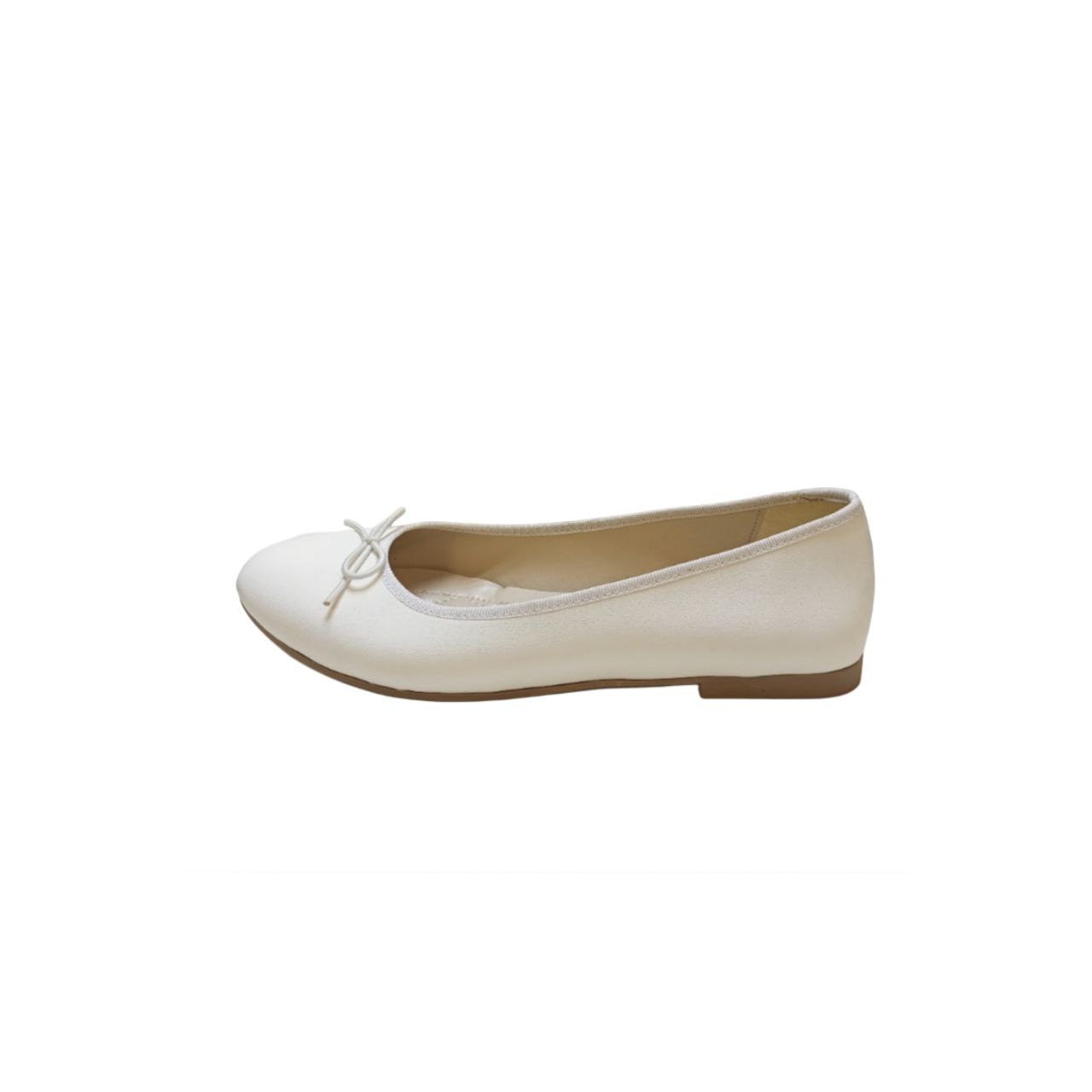White Ballet Flat
