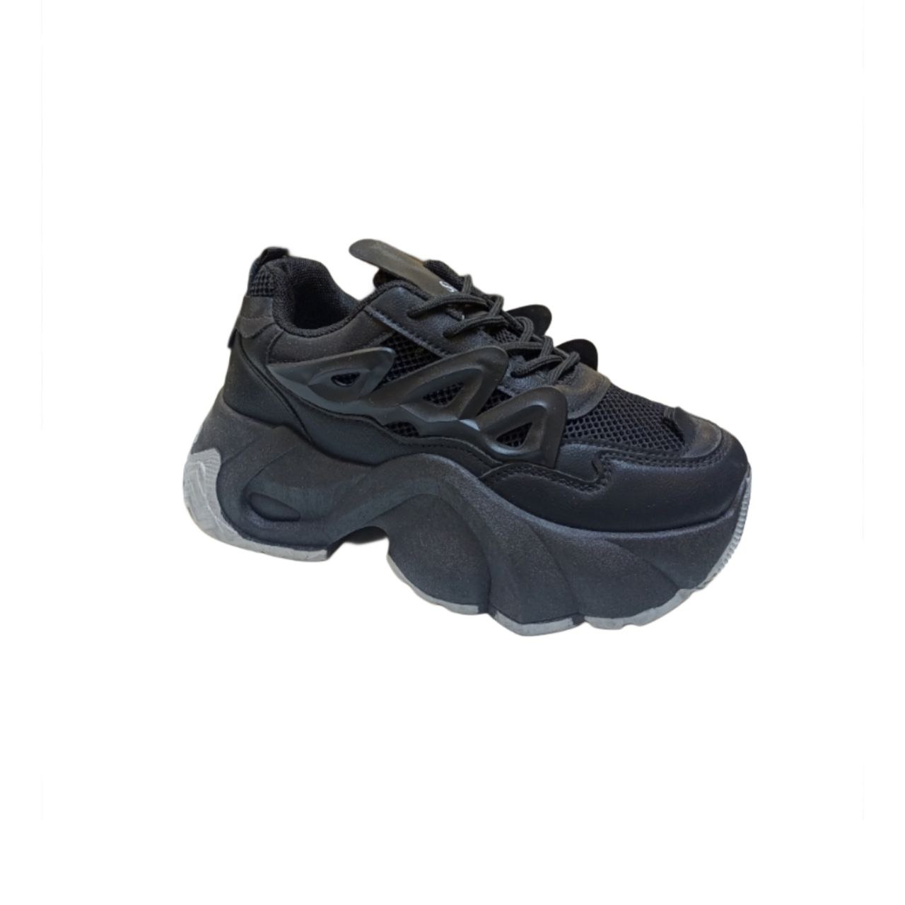 Chunky Black Sneakers