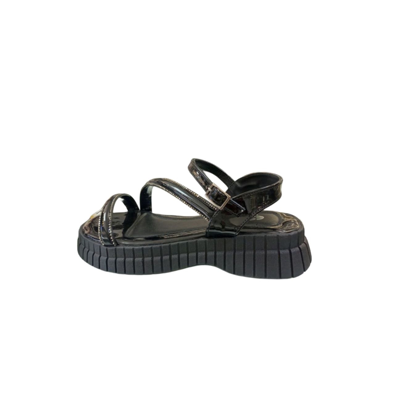 Black Platform Sandal
