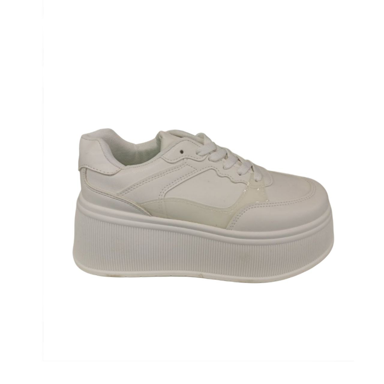 White Platform Sneaker