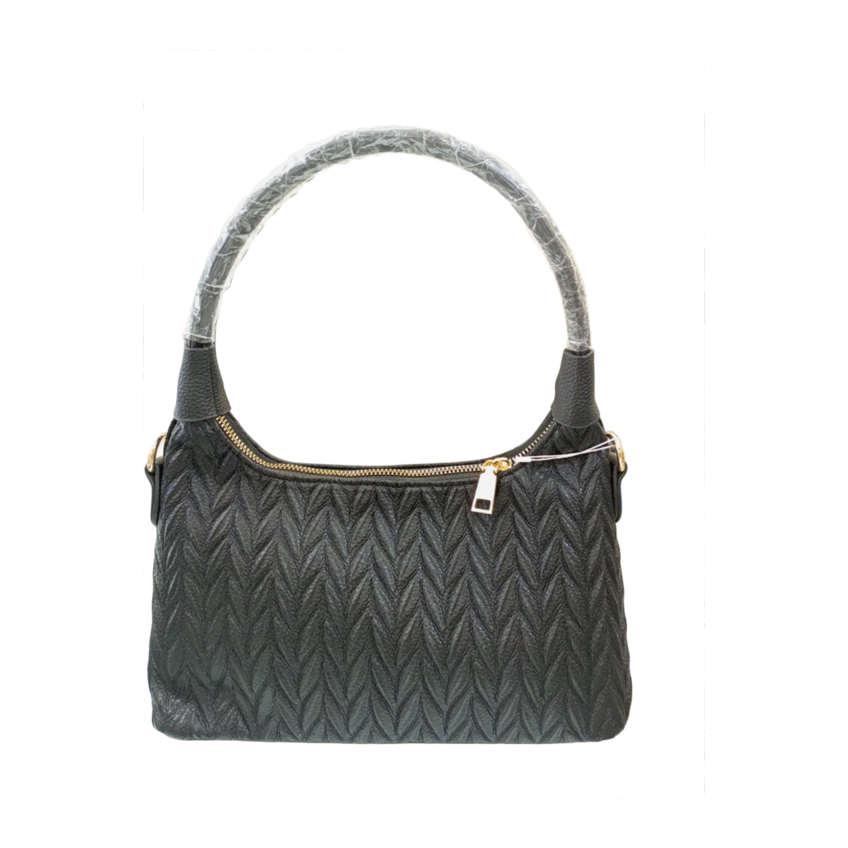 Black Quilted Handbag
