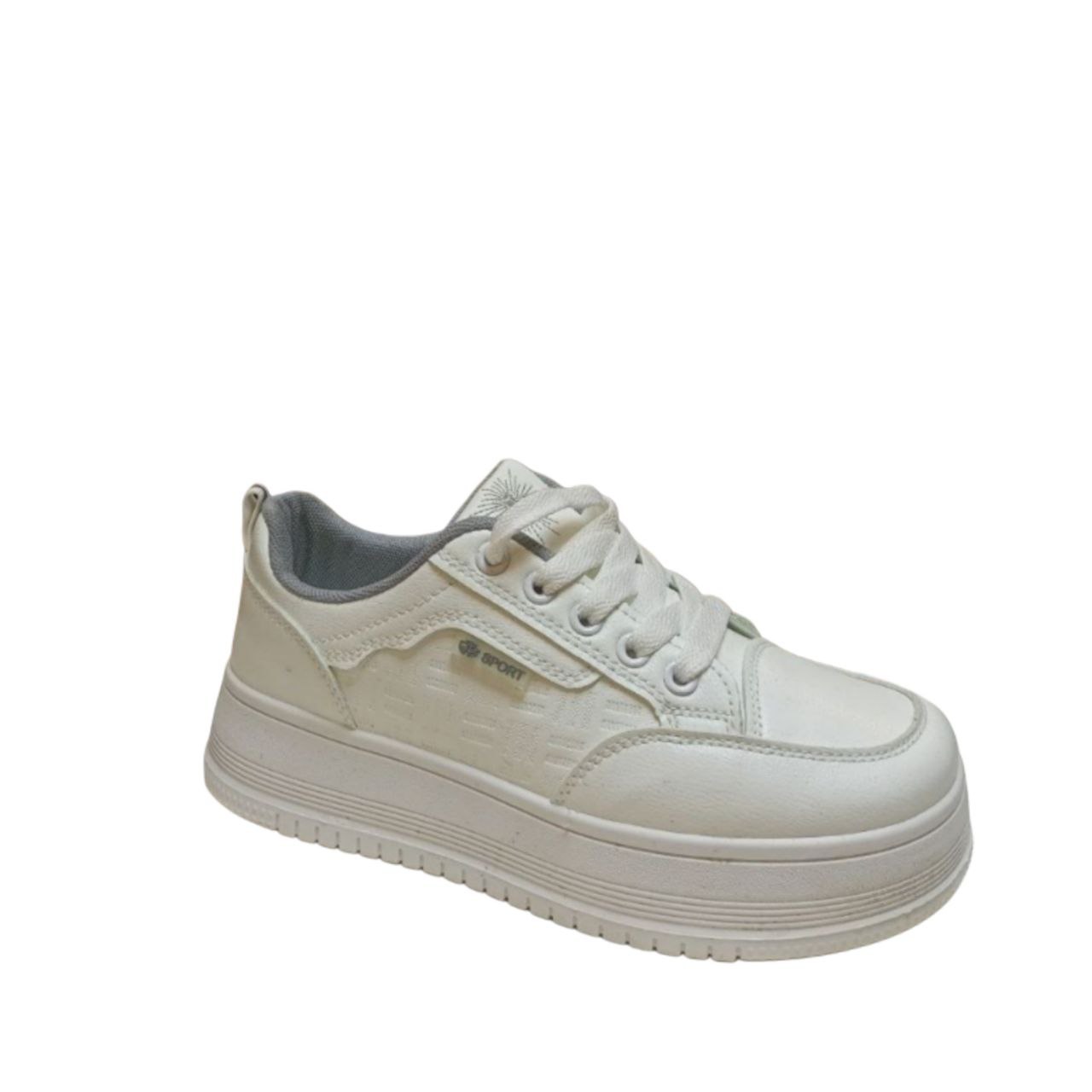 White Casual Sneaker