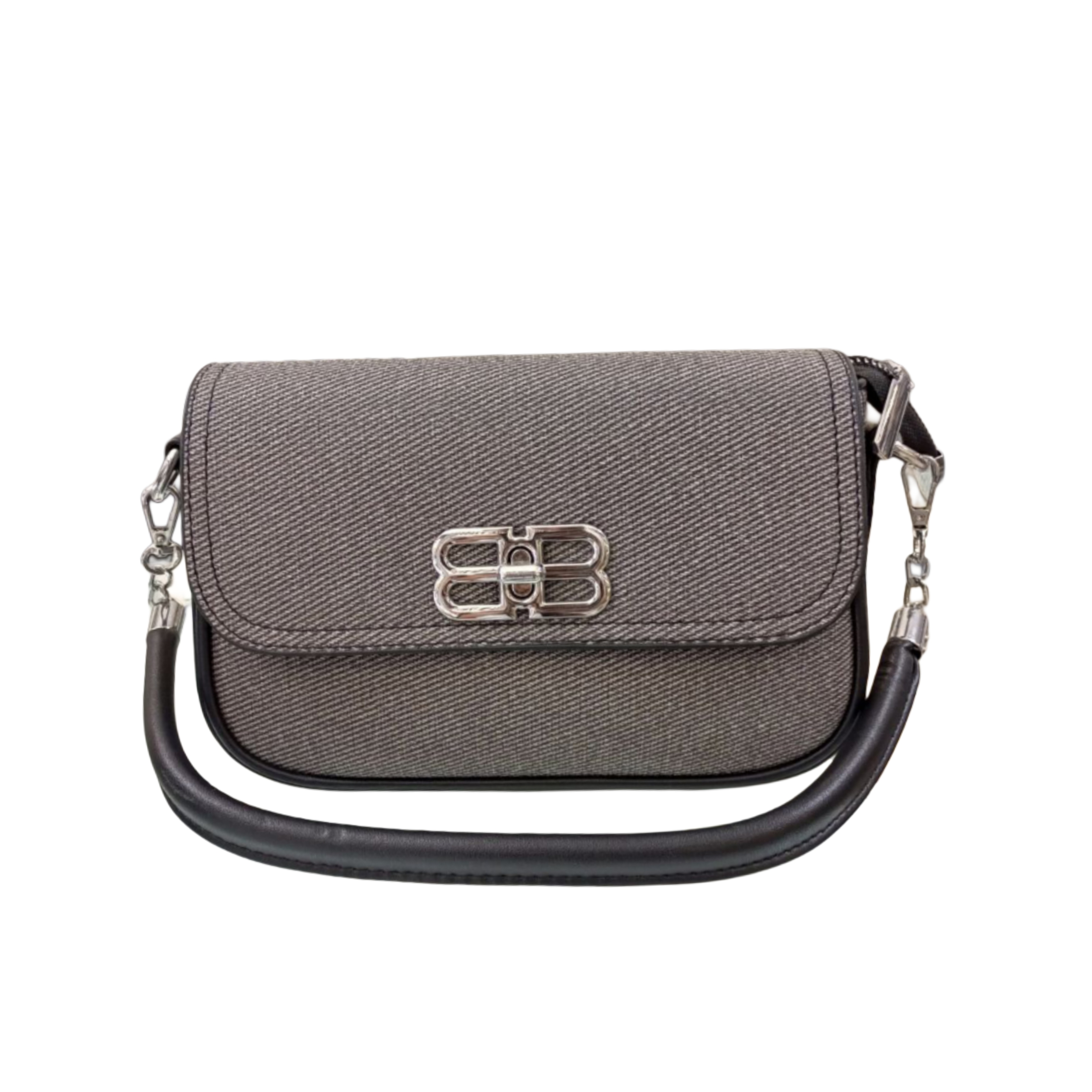 Stylish Gray Shoulder Bag