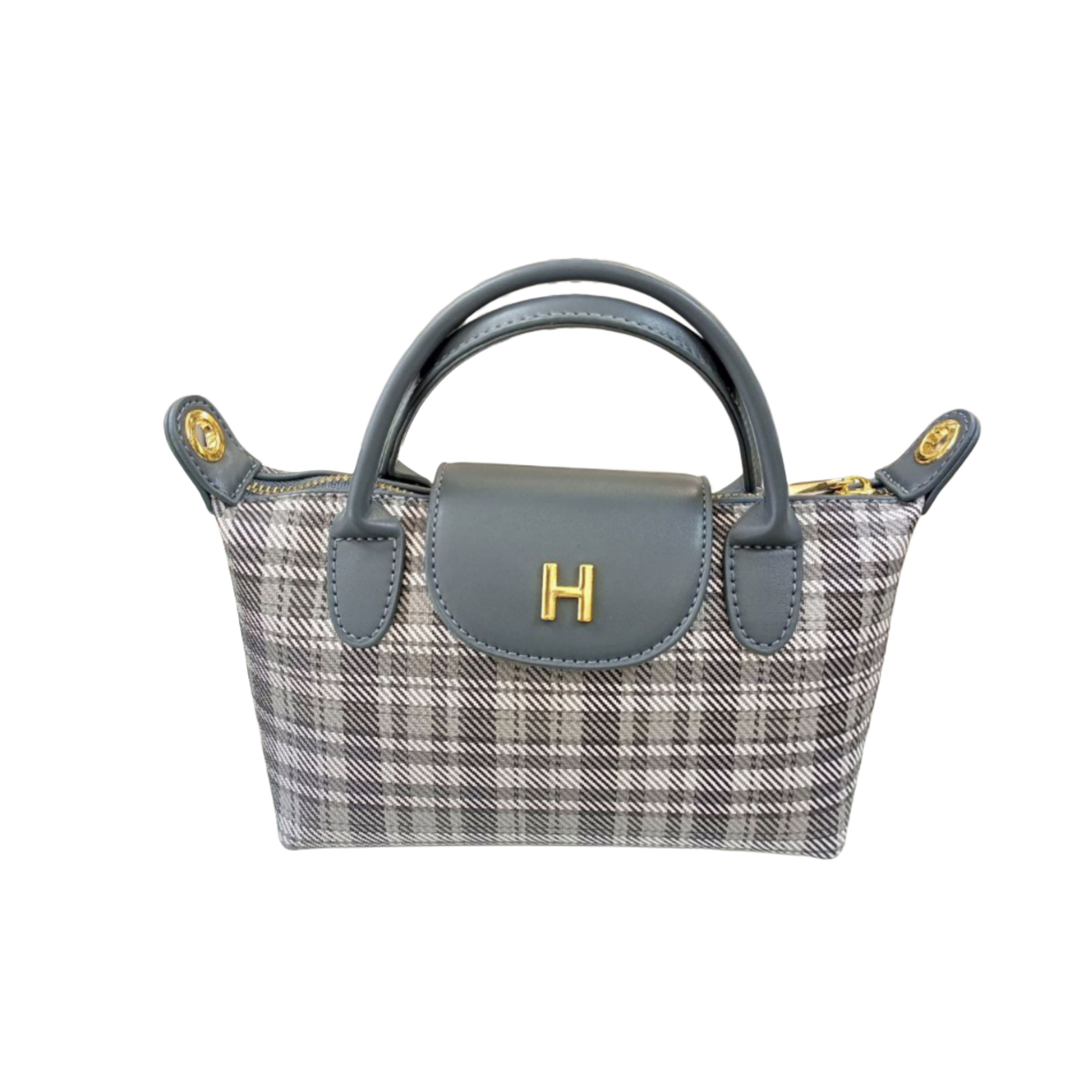Plaid Mini Handbag