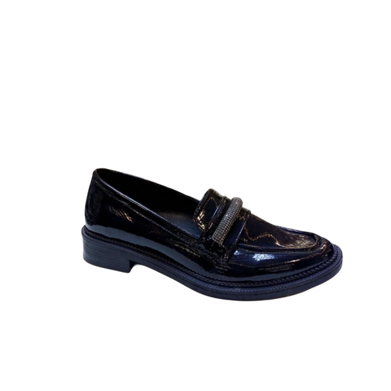 Black Patent Loafer