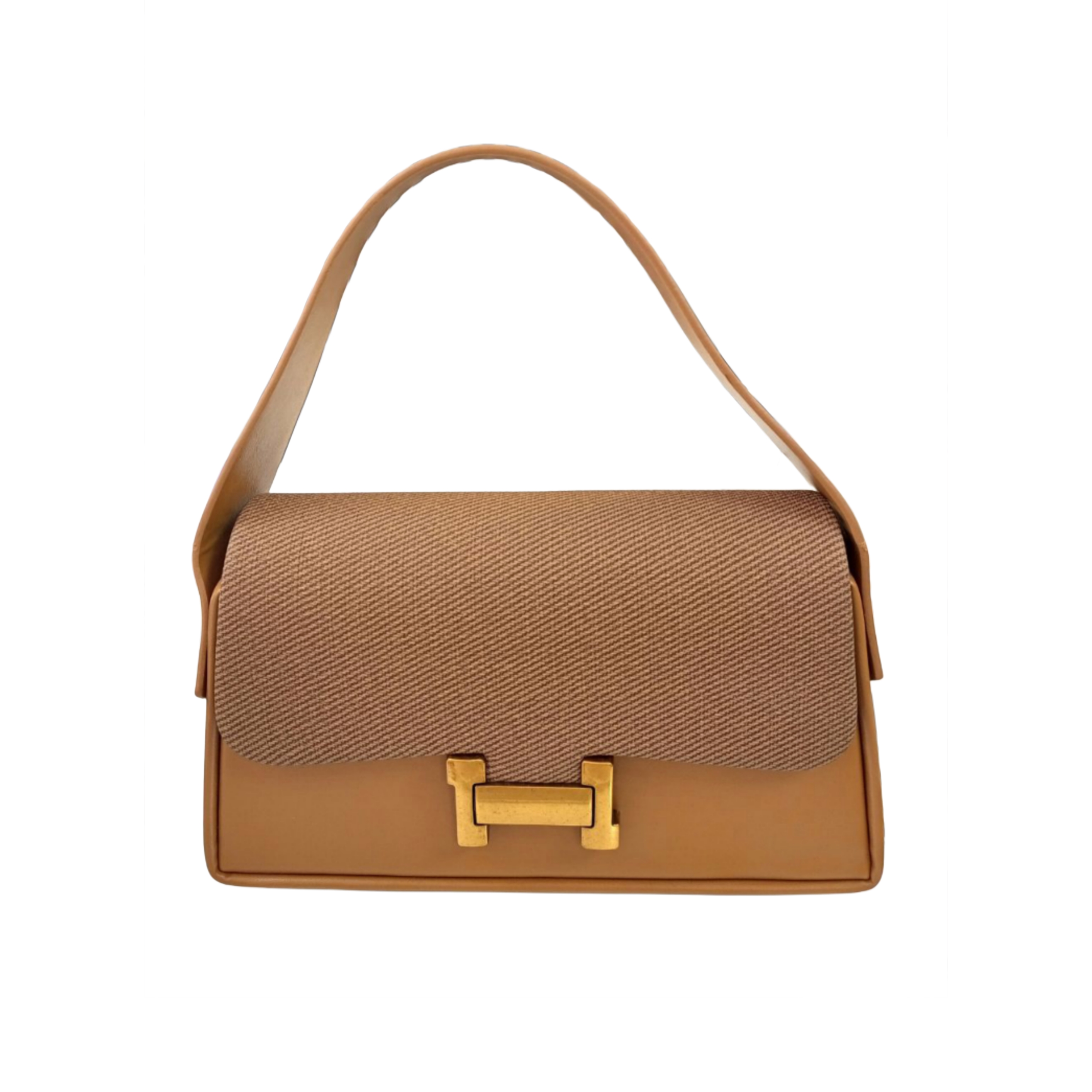 Elegant Brown Shoulder Bag