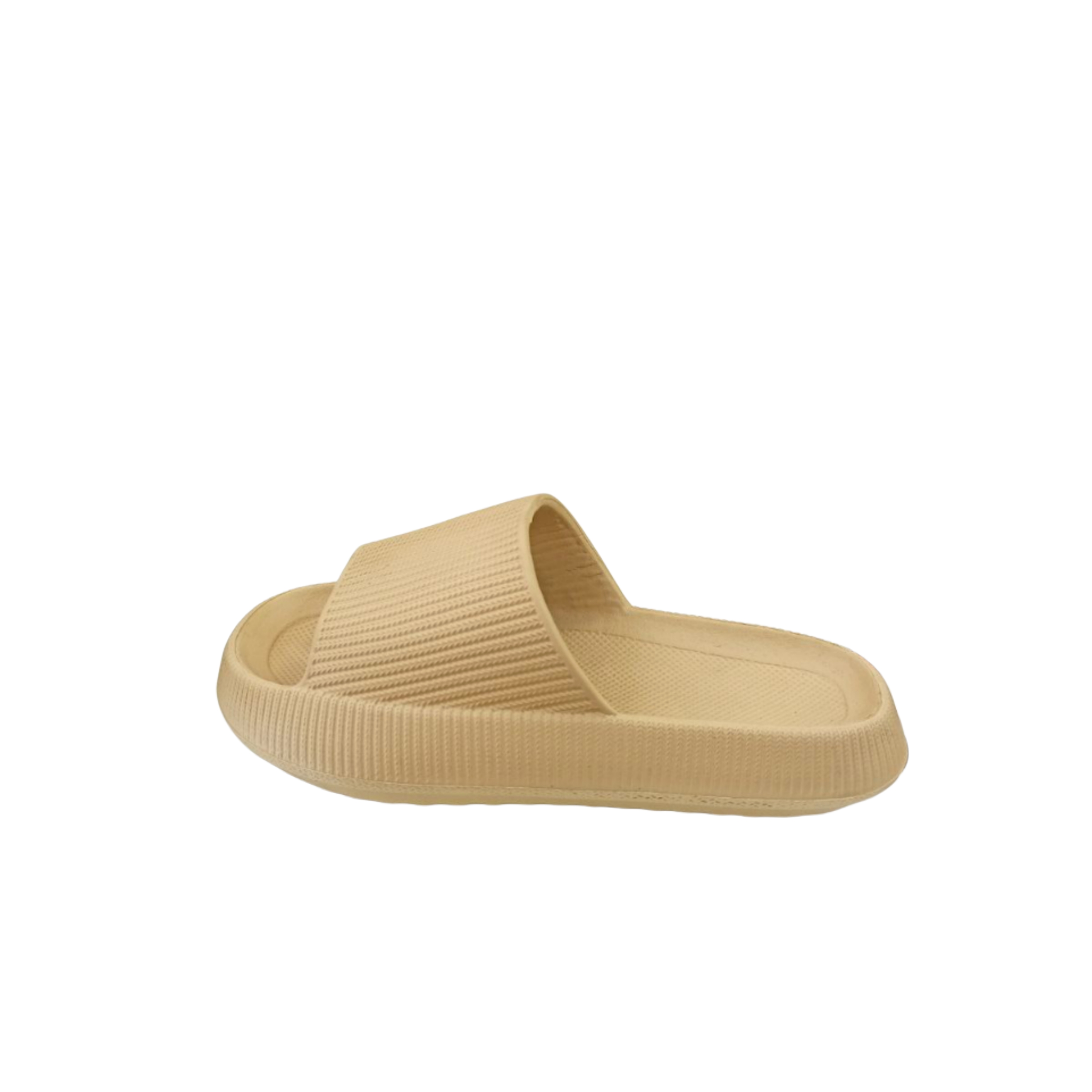 Beige Comfort Slide Sandal