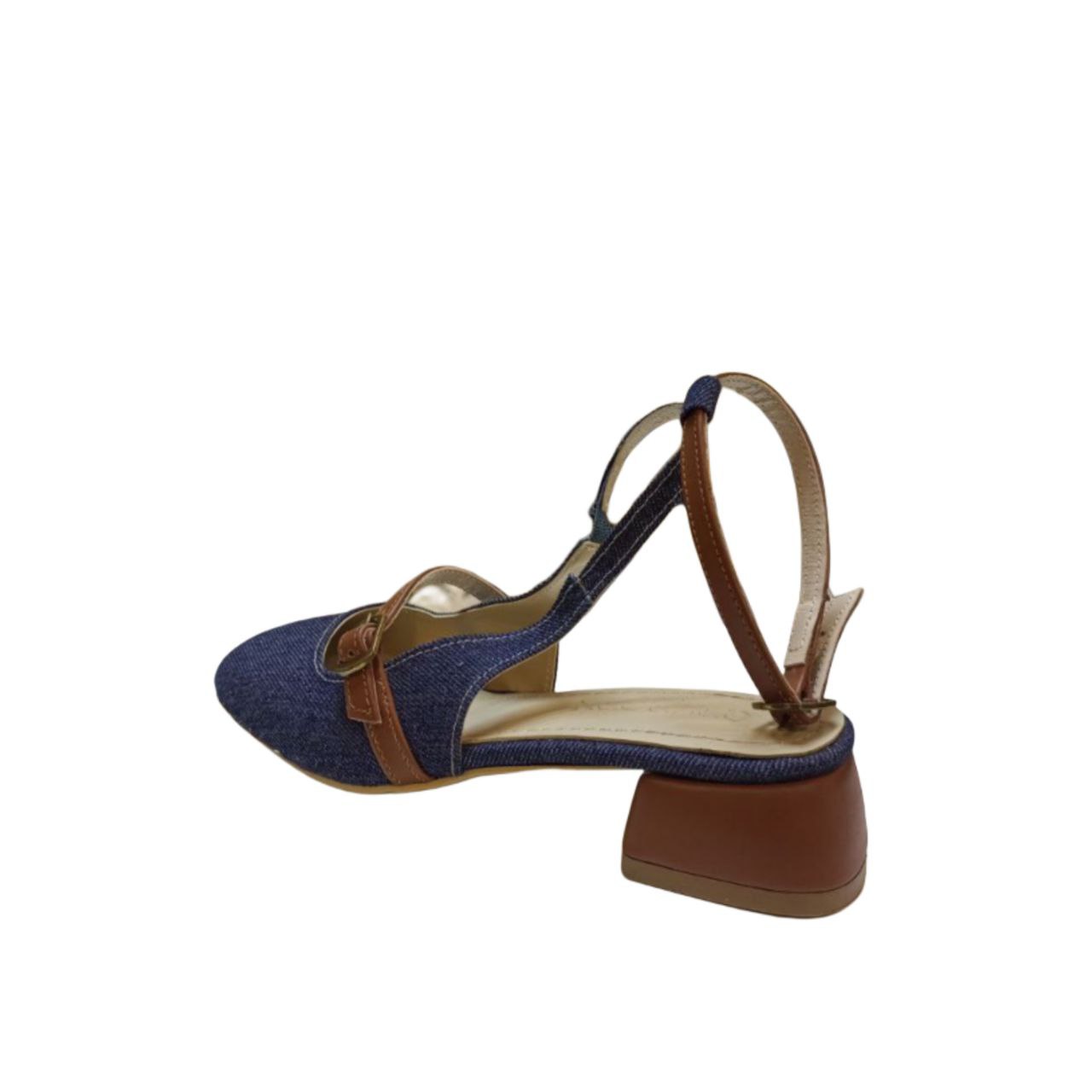 Women's Denim Slingback Heel
