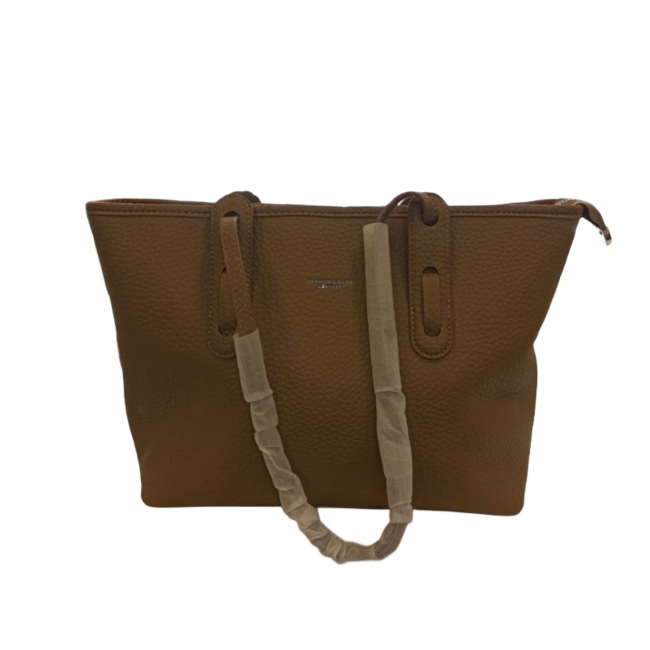 Brown Leather Tote Bag