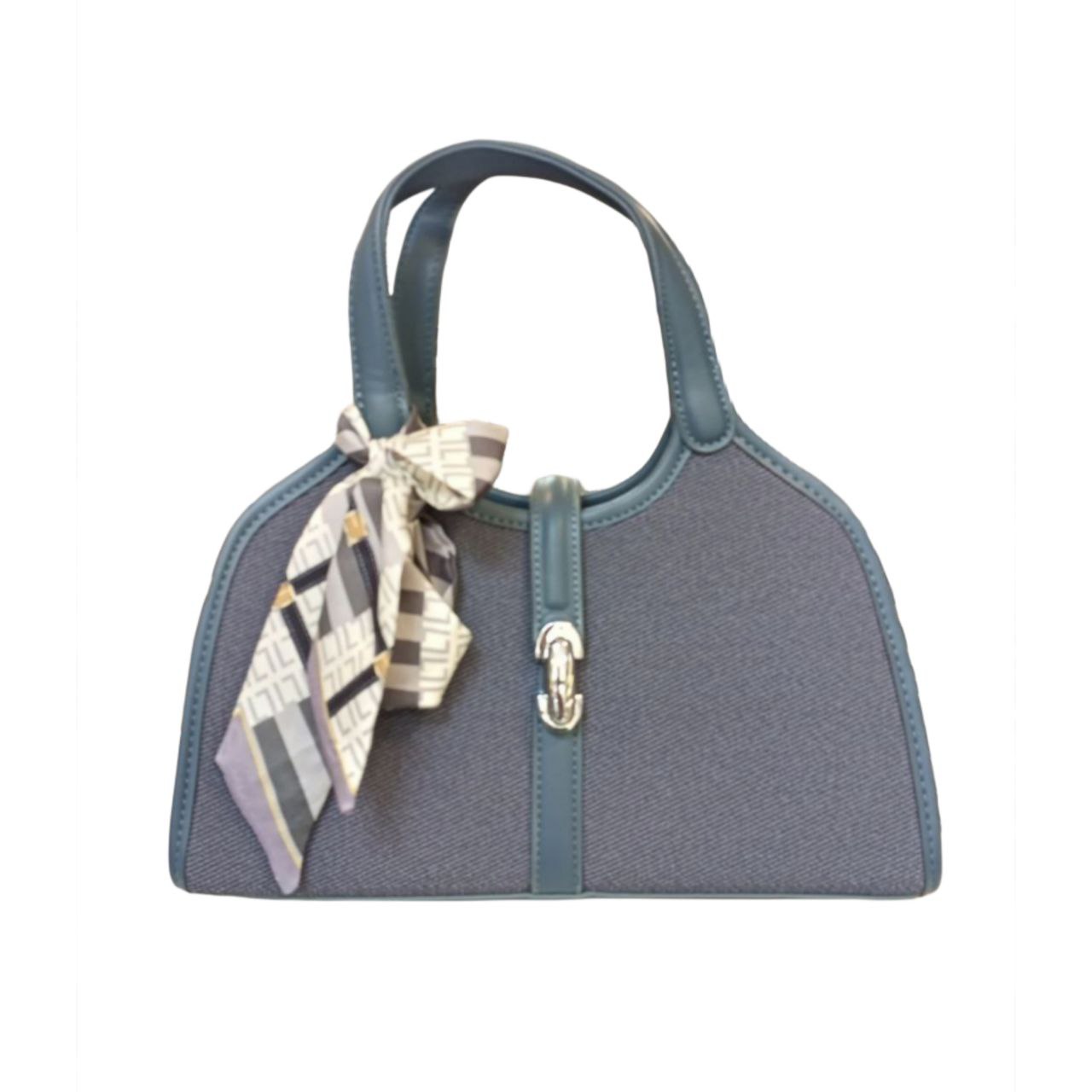 Elegant Blue Handbag