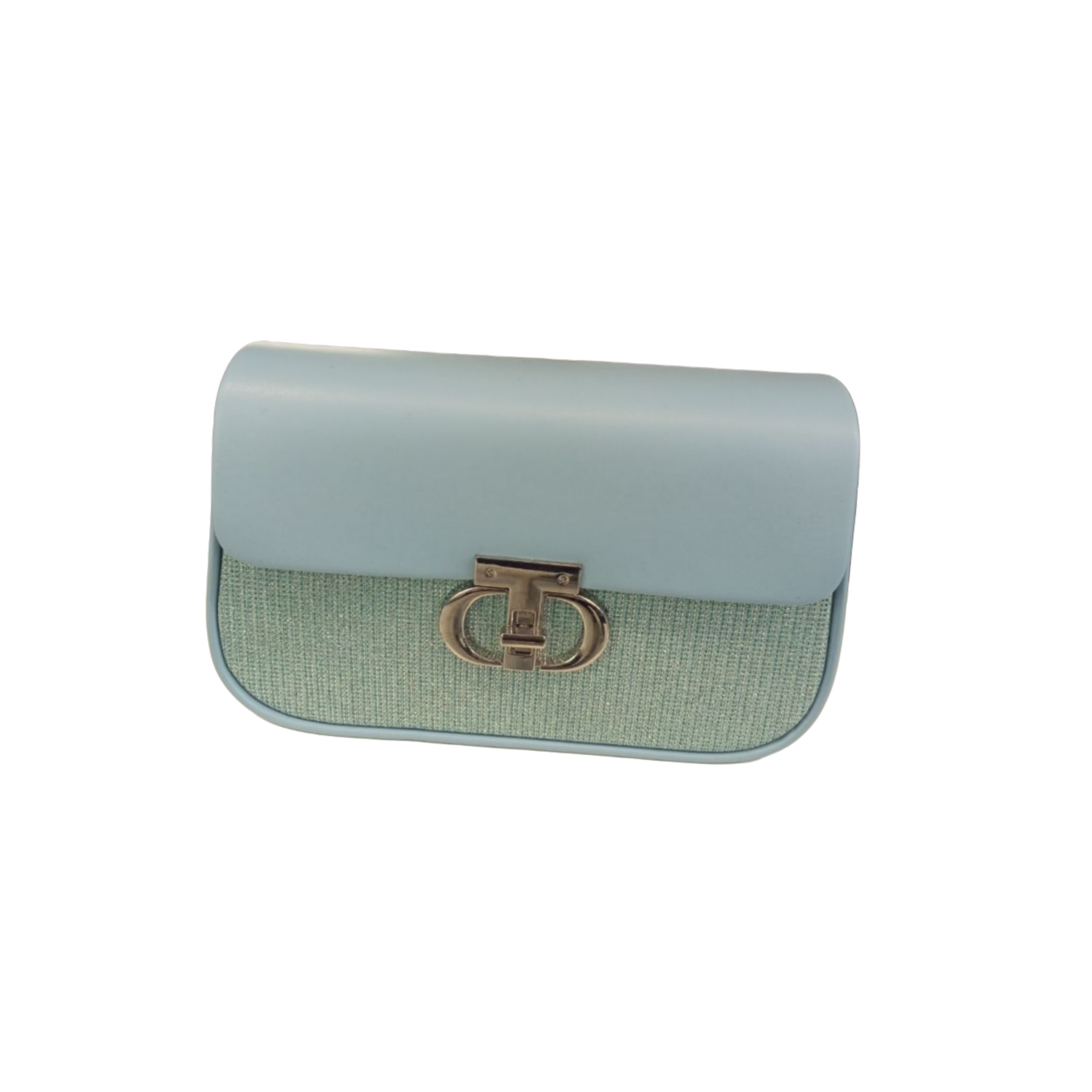 Elegant Light Blue Handbag