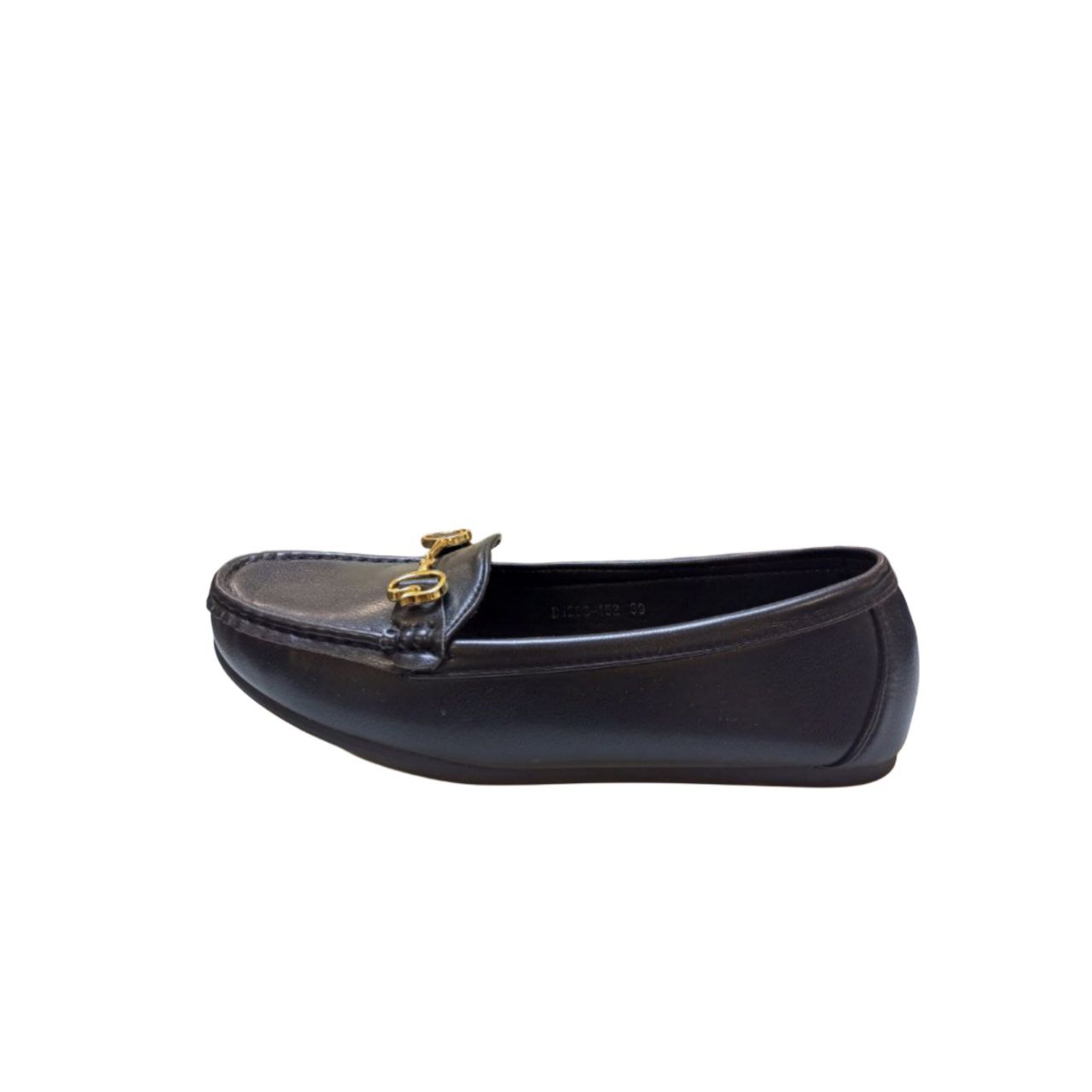 Black Leather Loafer