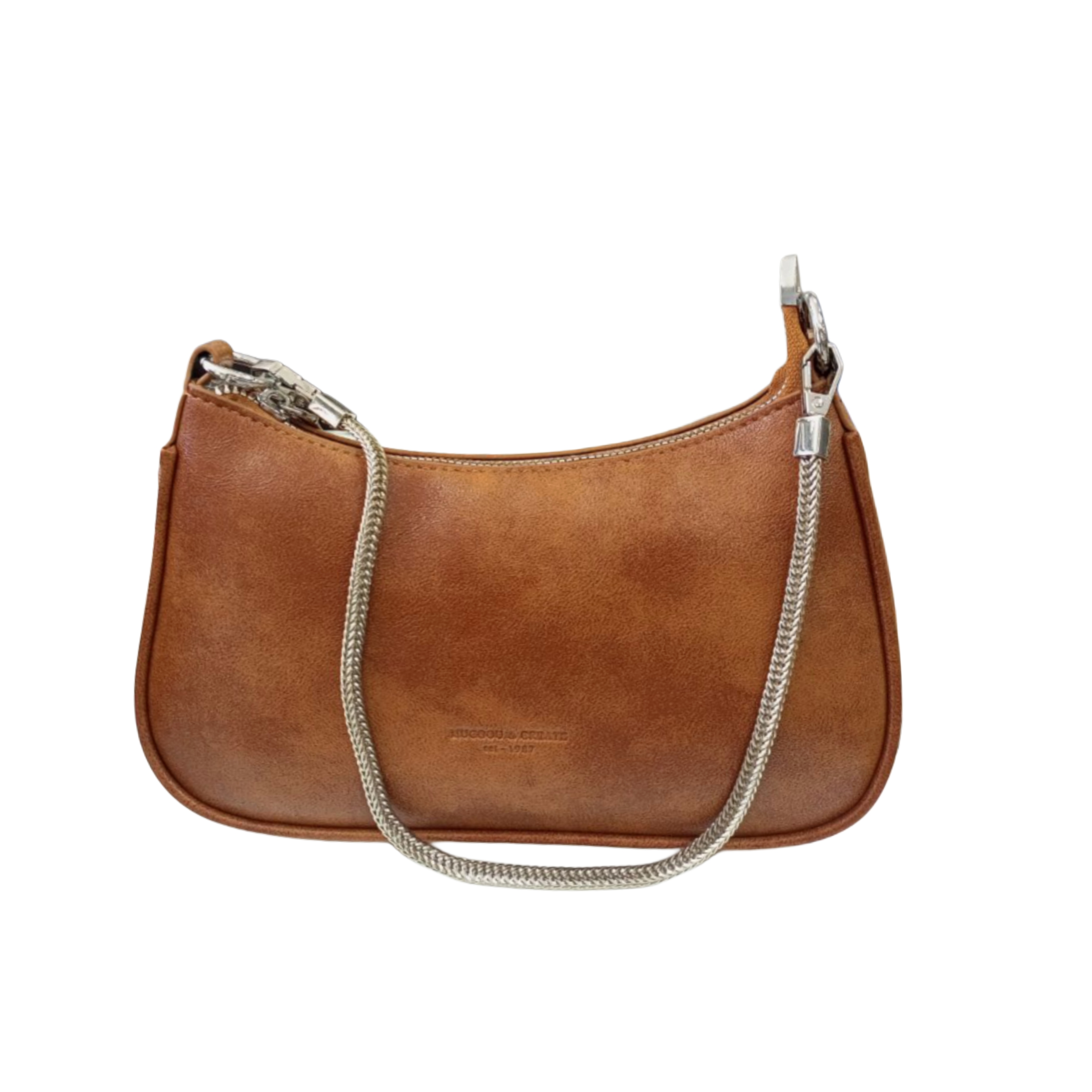 Brown Leather Shoulder Bag