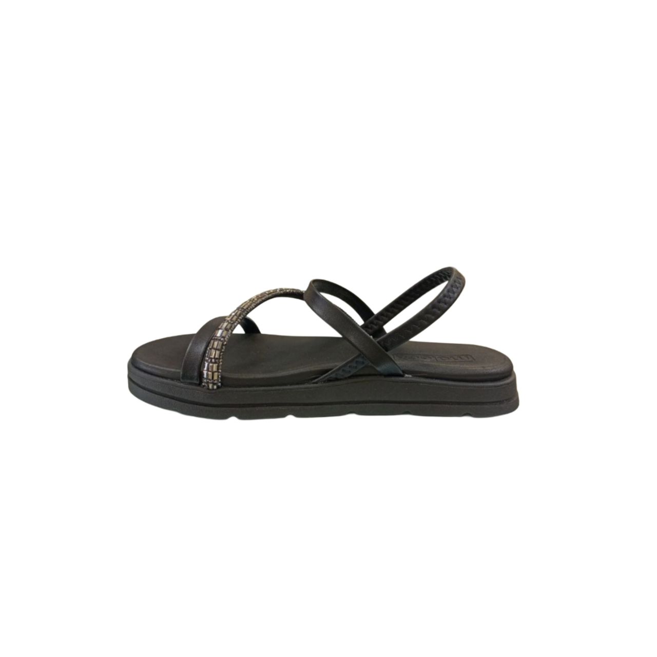 Black Strappy Sandal