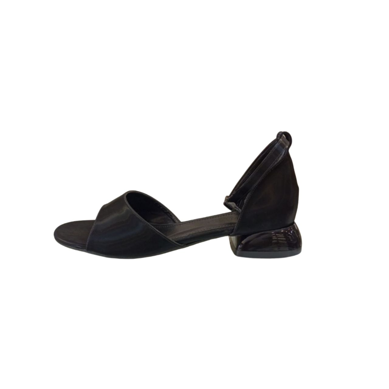 Black Open Toe Sandal