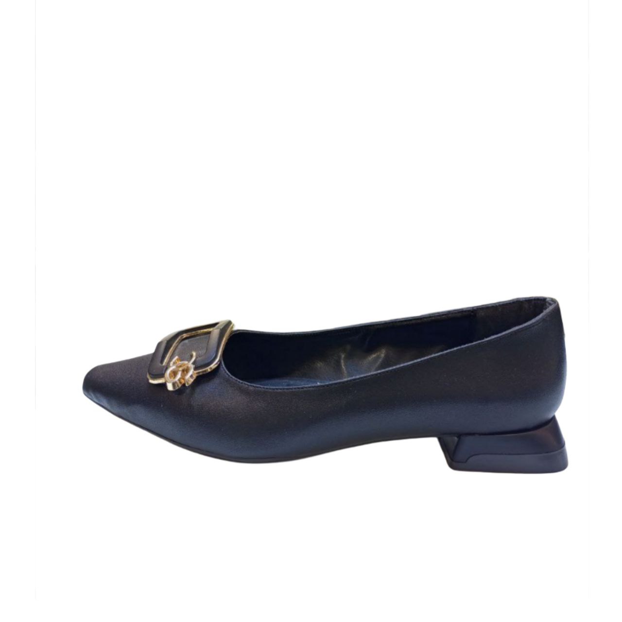 Black Elegant Women's Flat Shoe