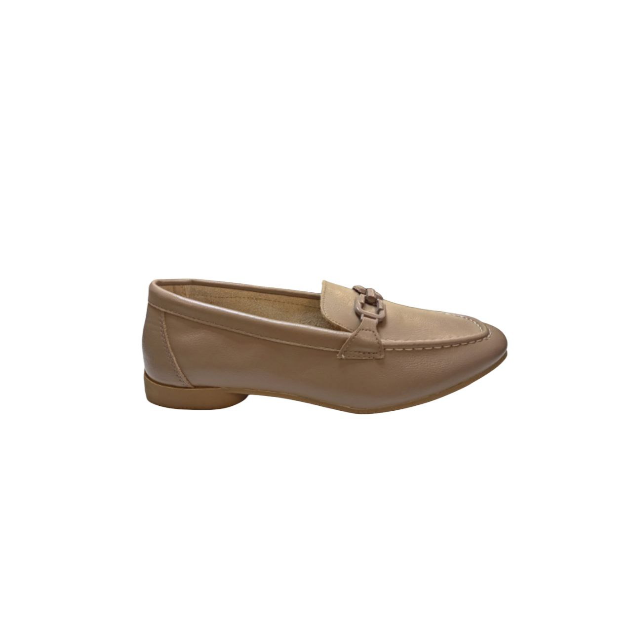 Beige Loafer Shoe