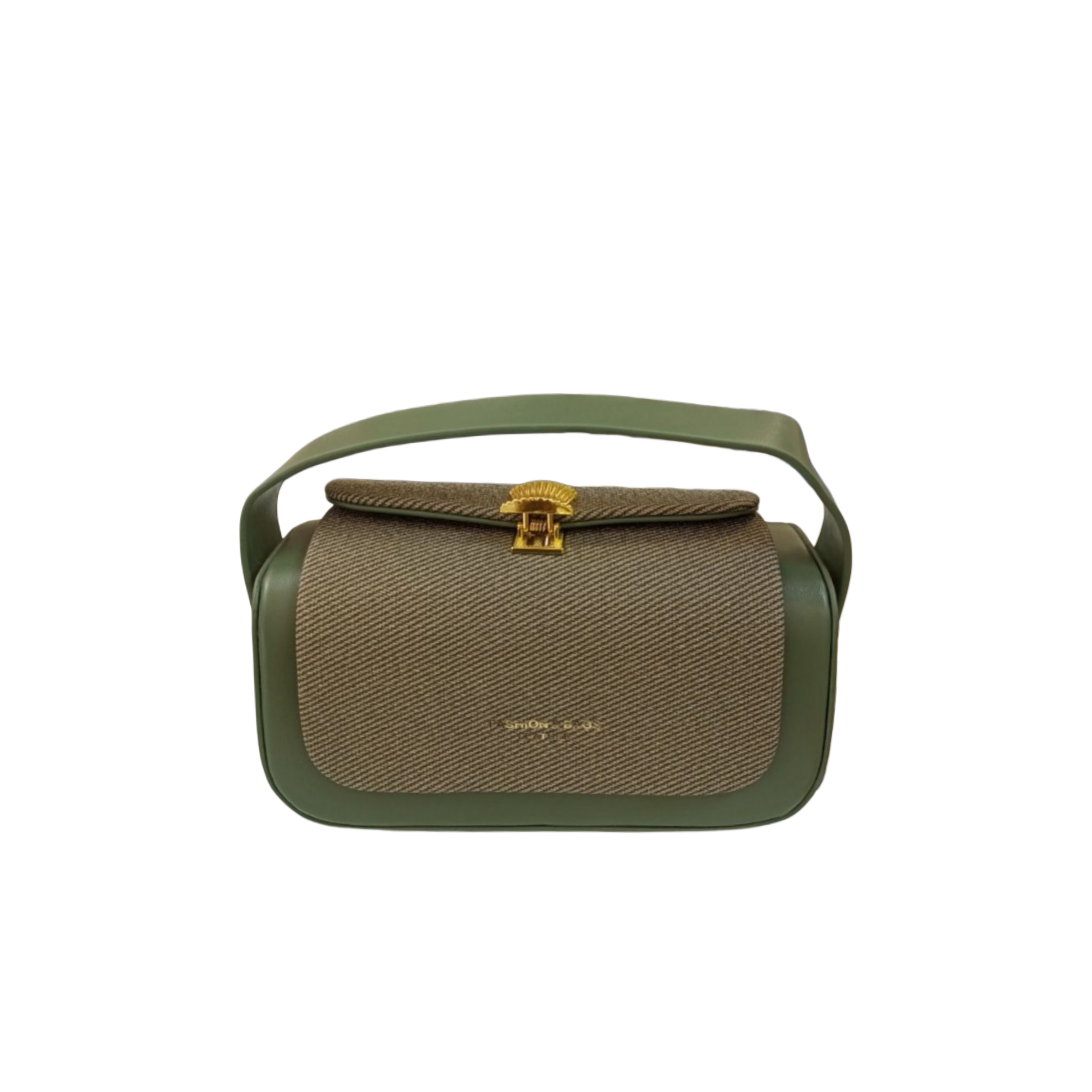 Green and Brown Handbag