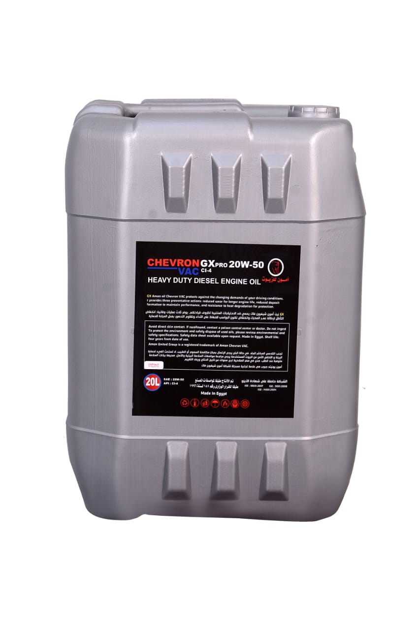  Chevron Vac GX PRO CI-4 20W-50